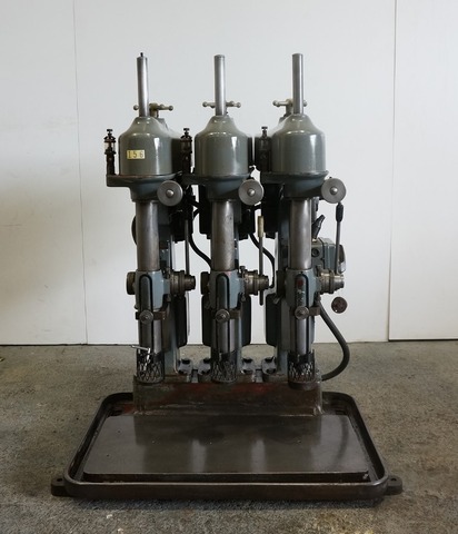 Pollard Corona Model 12DFX 3 Spindle Bench Drill