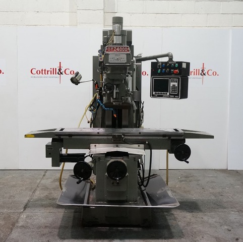 XYZ 4000 CNC Bed Mill with ProtoTrak MX2 Control