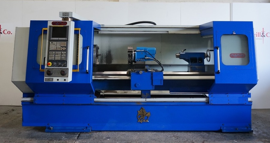 Ajax CNC Centre Lathe with GE Fanuc Series 2li-TB Control