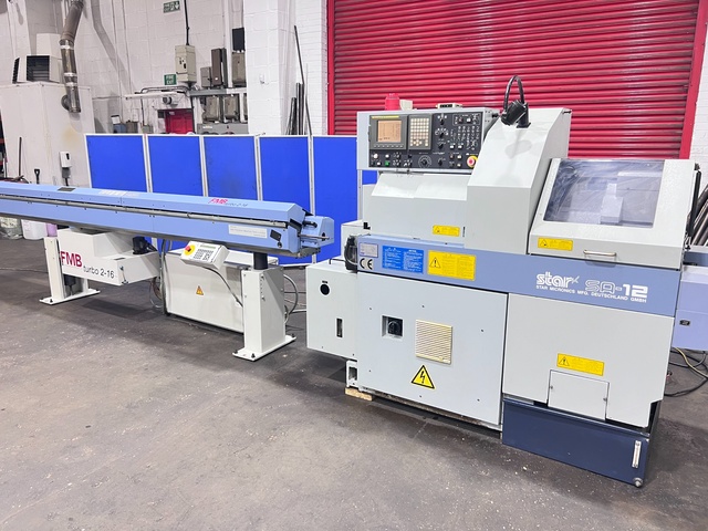 Star Micronics SA-12 Sliding Head Automatic Lathe