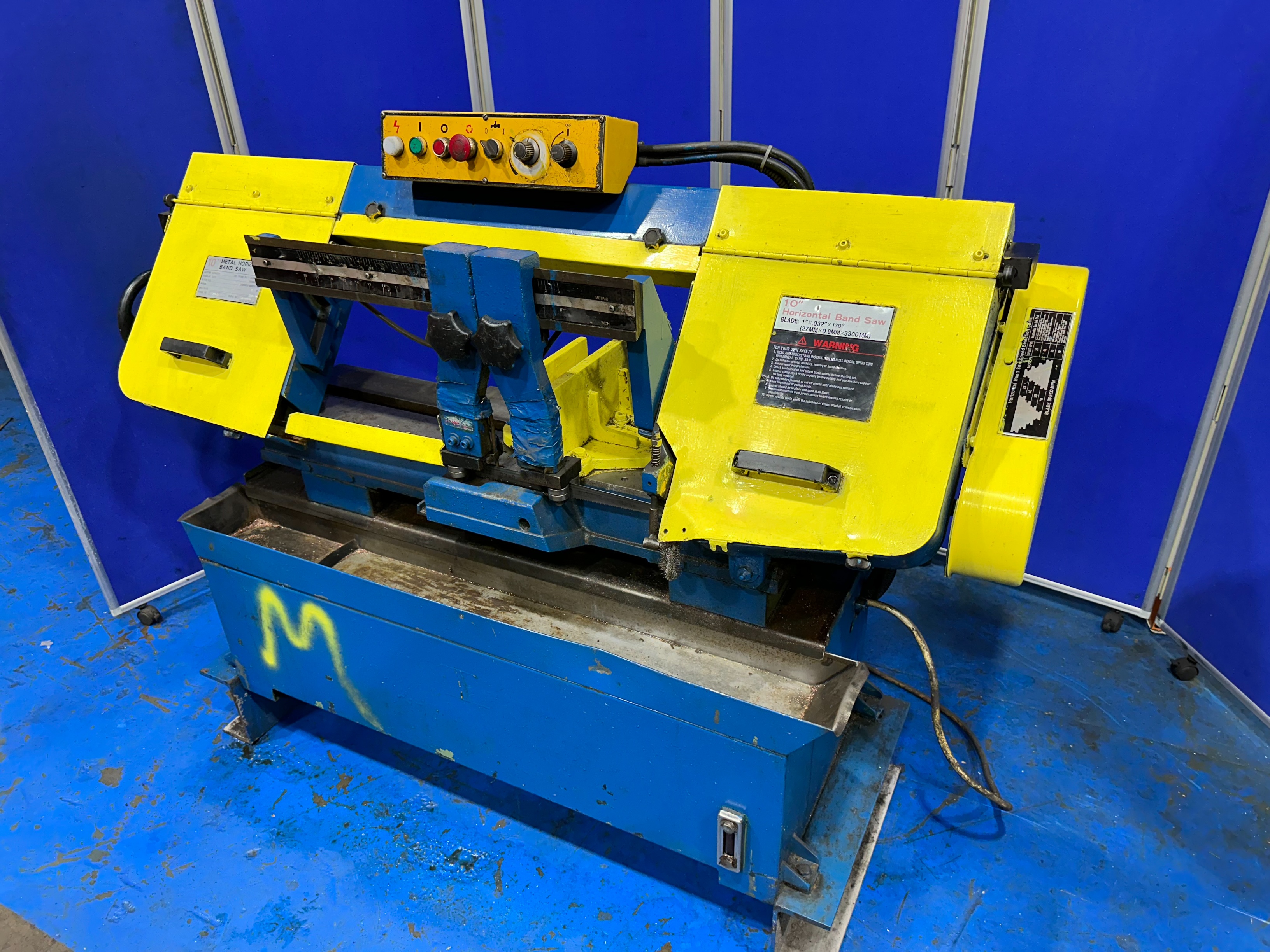 10" Horizontal Bandsaw Model 07745