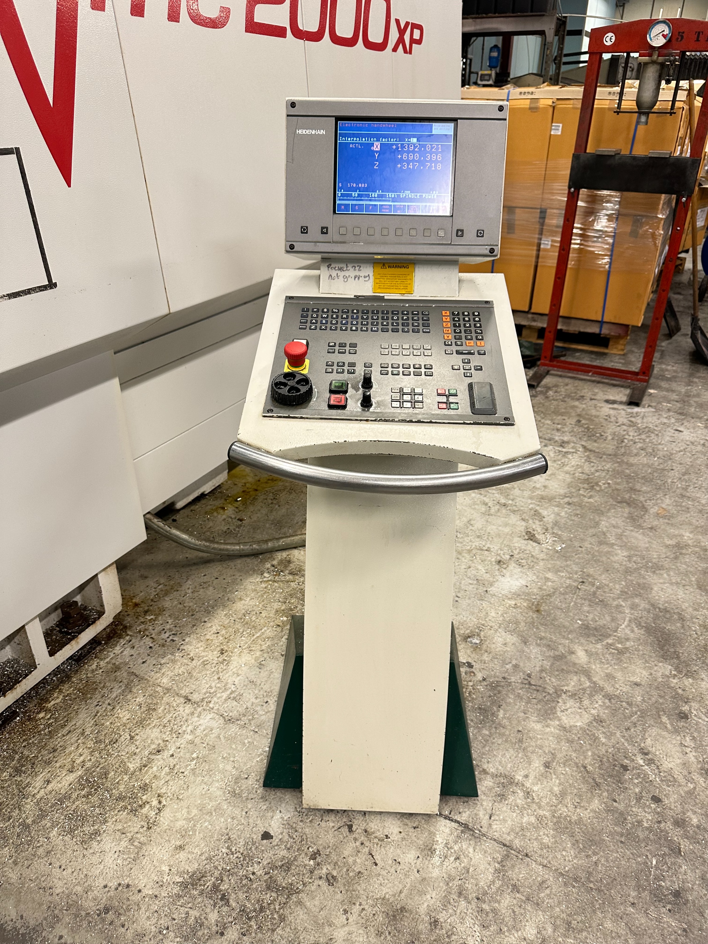 Bridgeport VMC2000 (2002) Vertical Machining Centre