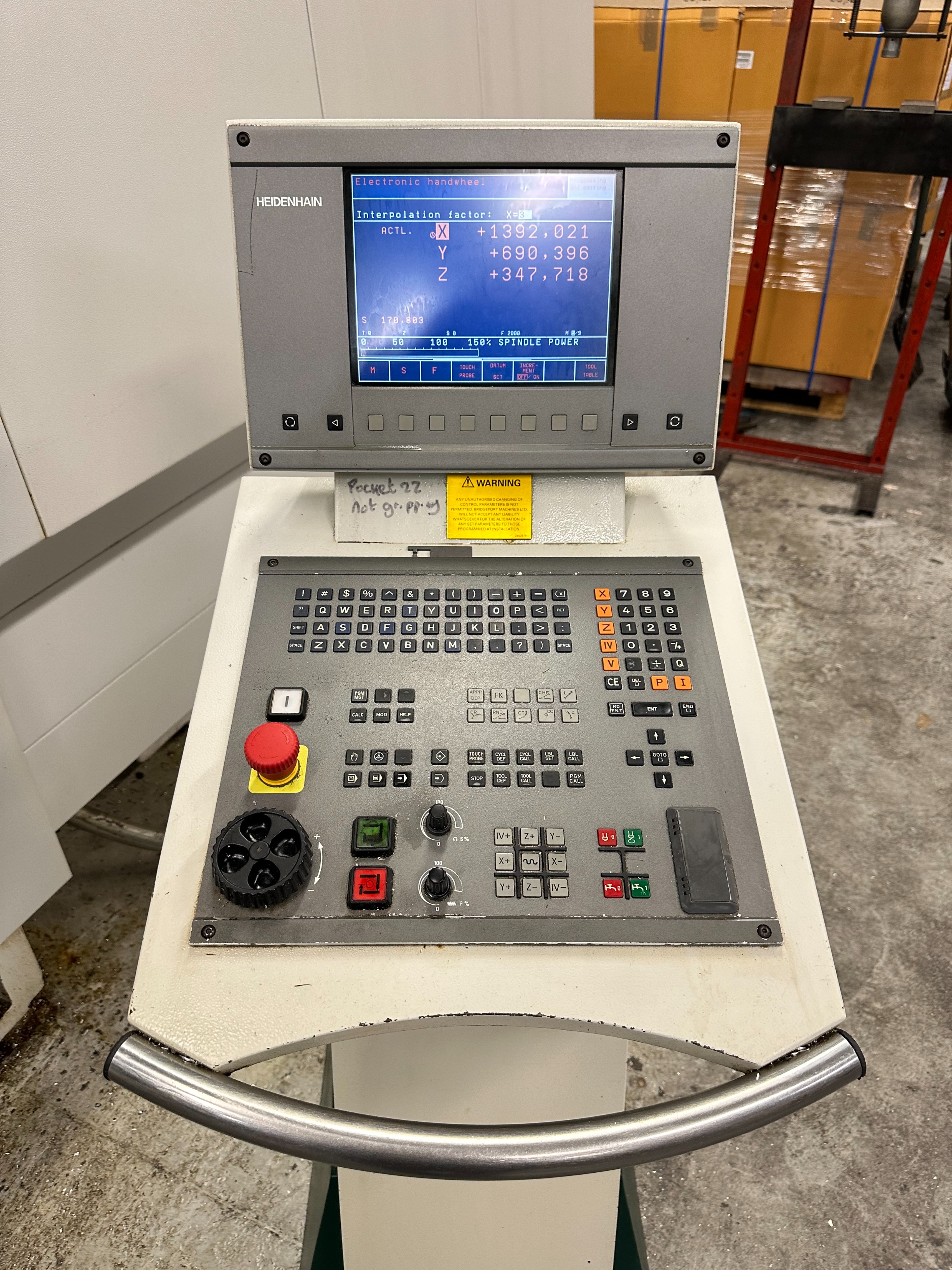 Bridgeport VMC2000 (2002) Vertical Machining Centre