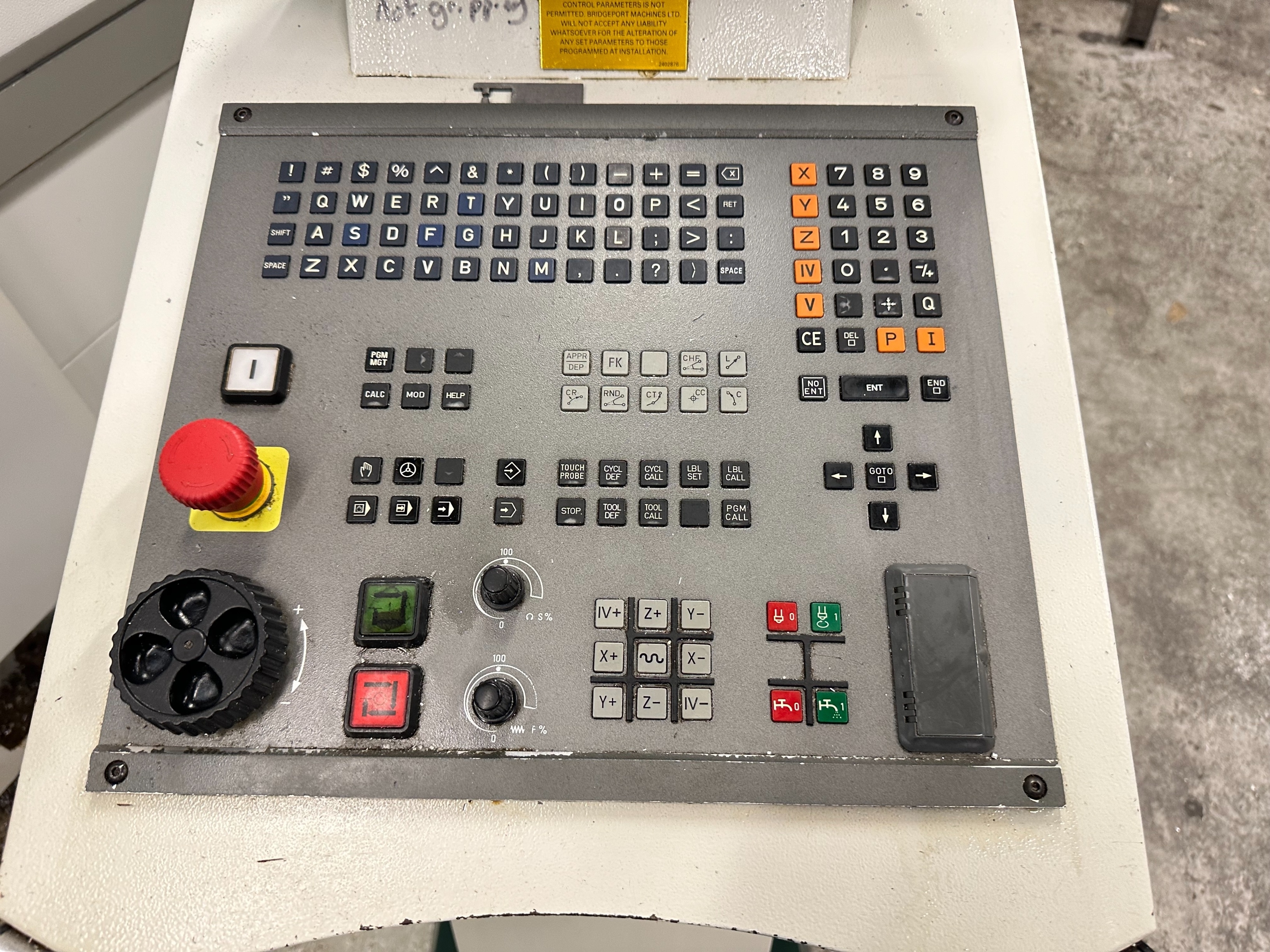 Bridgeport VMC2000 (2002) Vertical Machining Centre