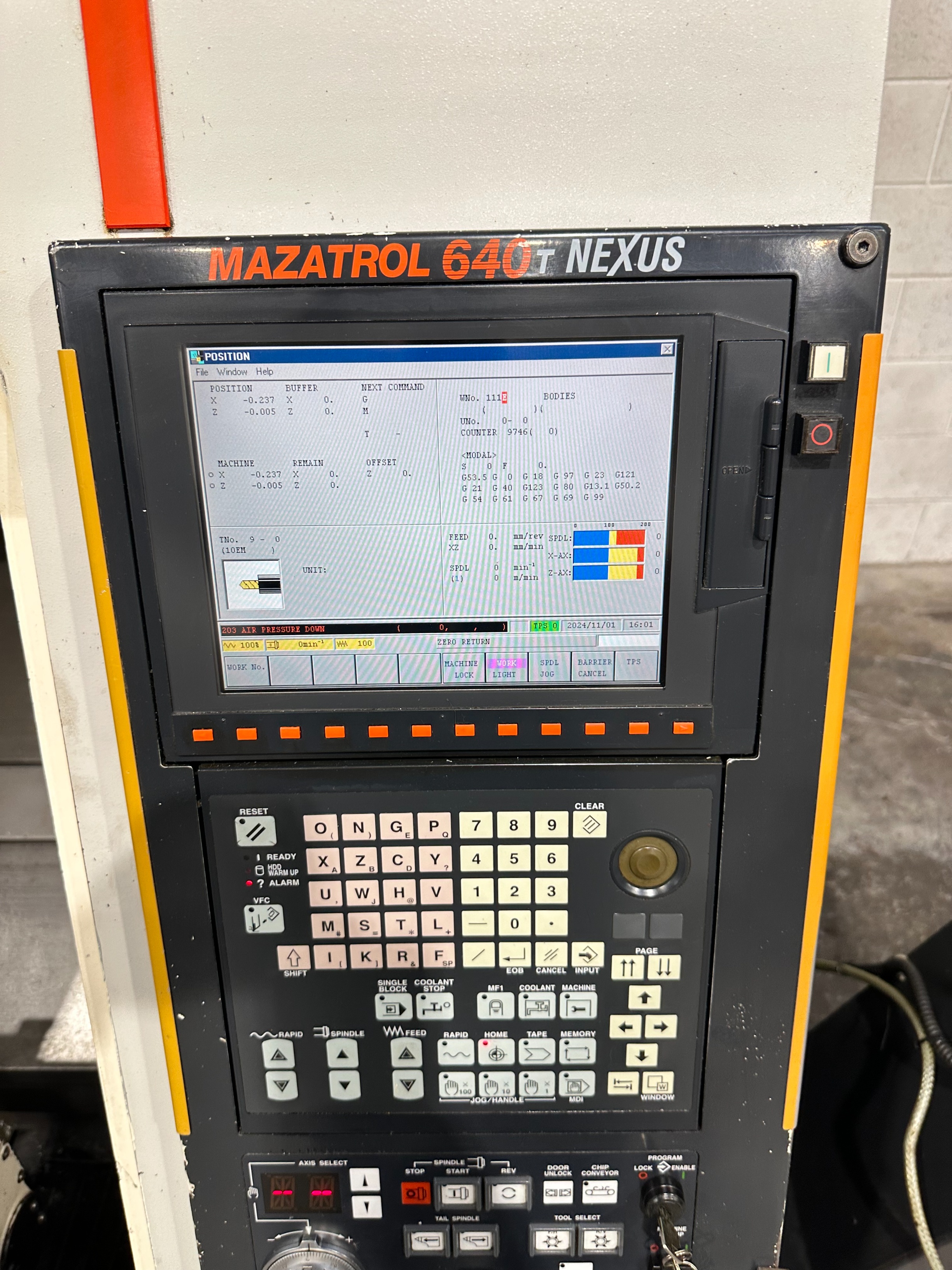 Mazak Turn Nexus 100 CNC Lathe (2004)
