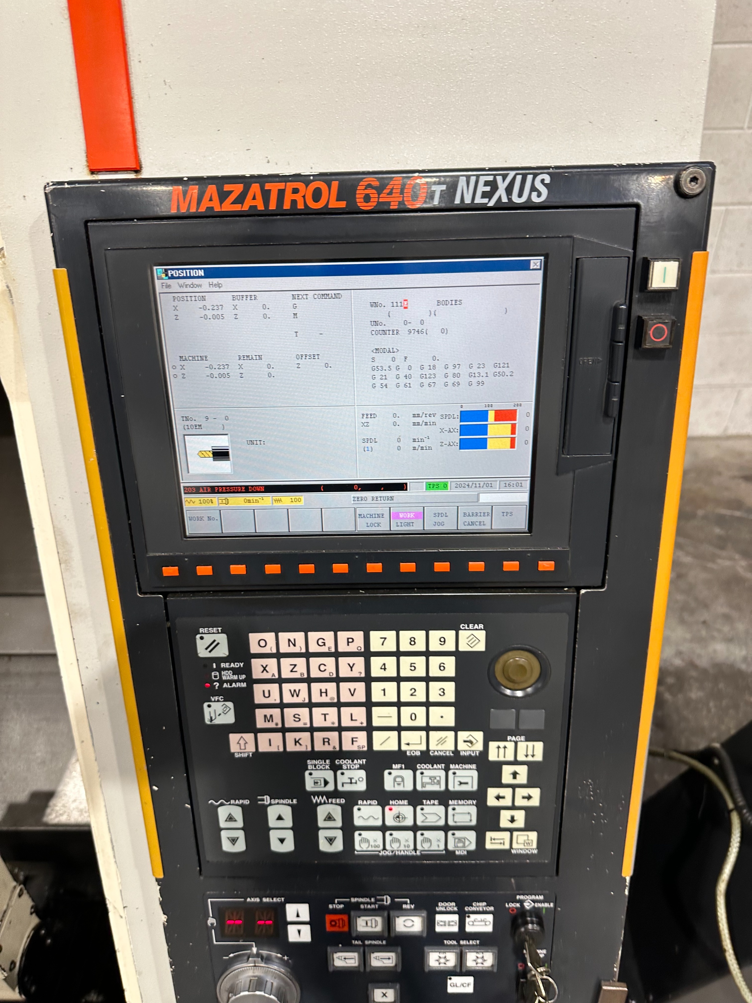 Mazak Turn Nexus 100 CNC Lathe (2004)