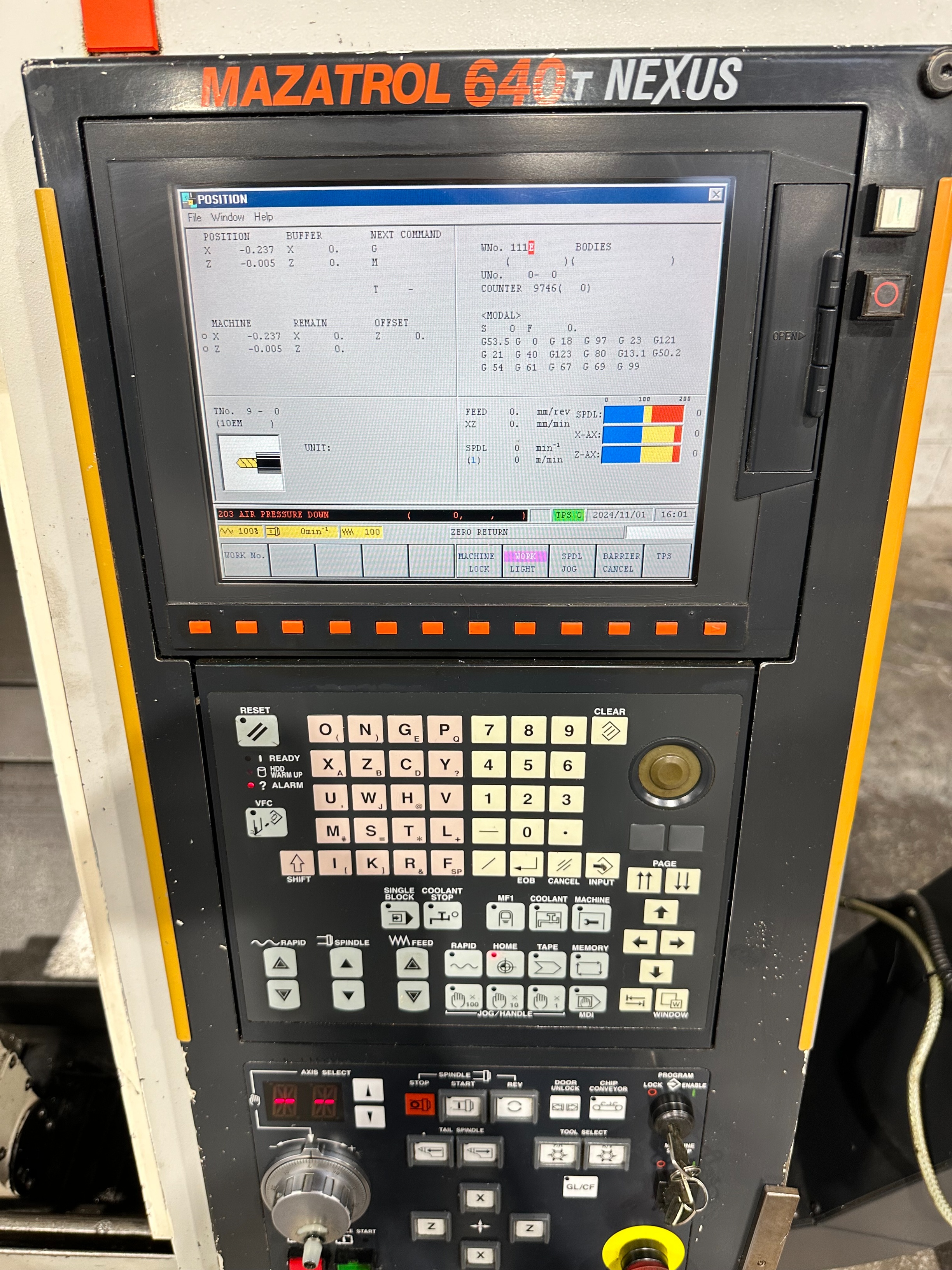 Mazak Turn Nexus 100 CNC Lathe (2004)