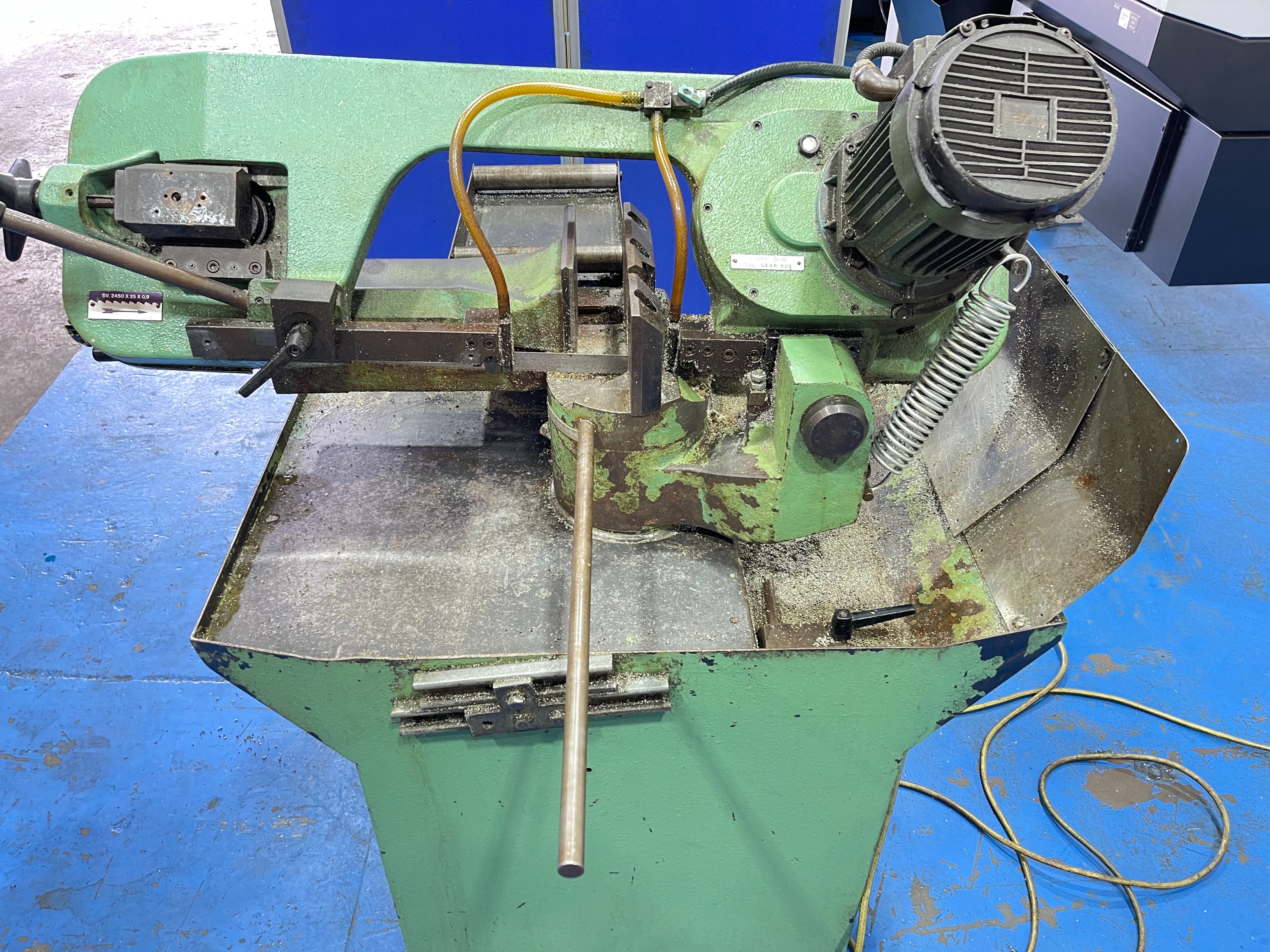 Pull Down Horizontal Bandsaw