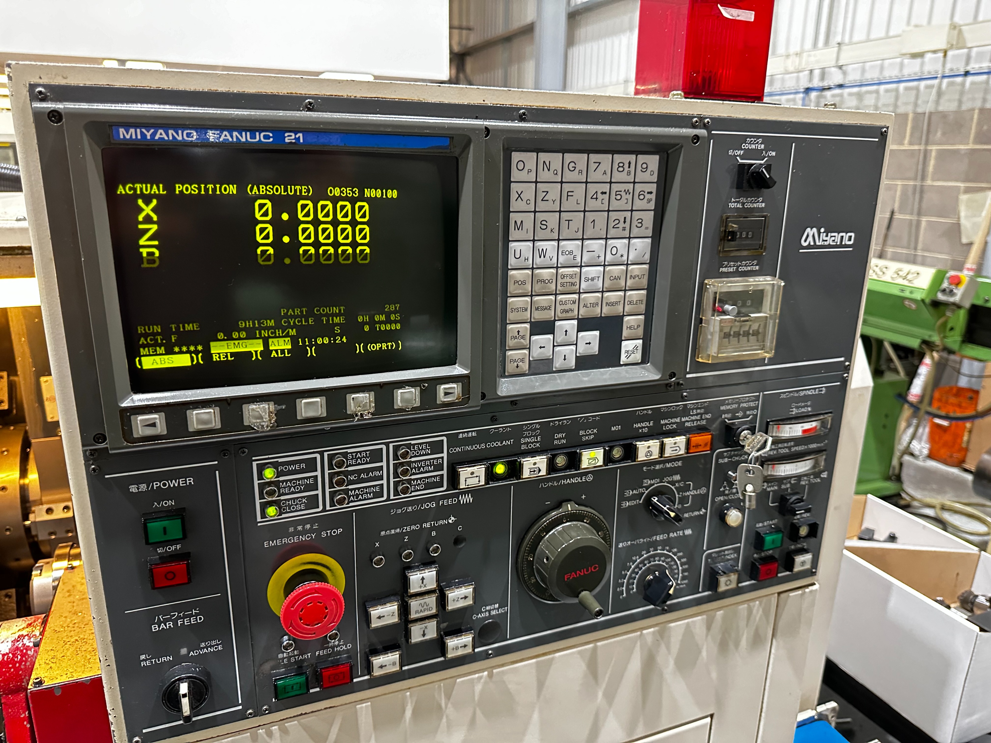 Miyano BND-42S5 CNC Lathe (2000)