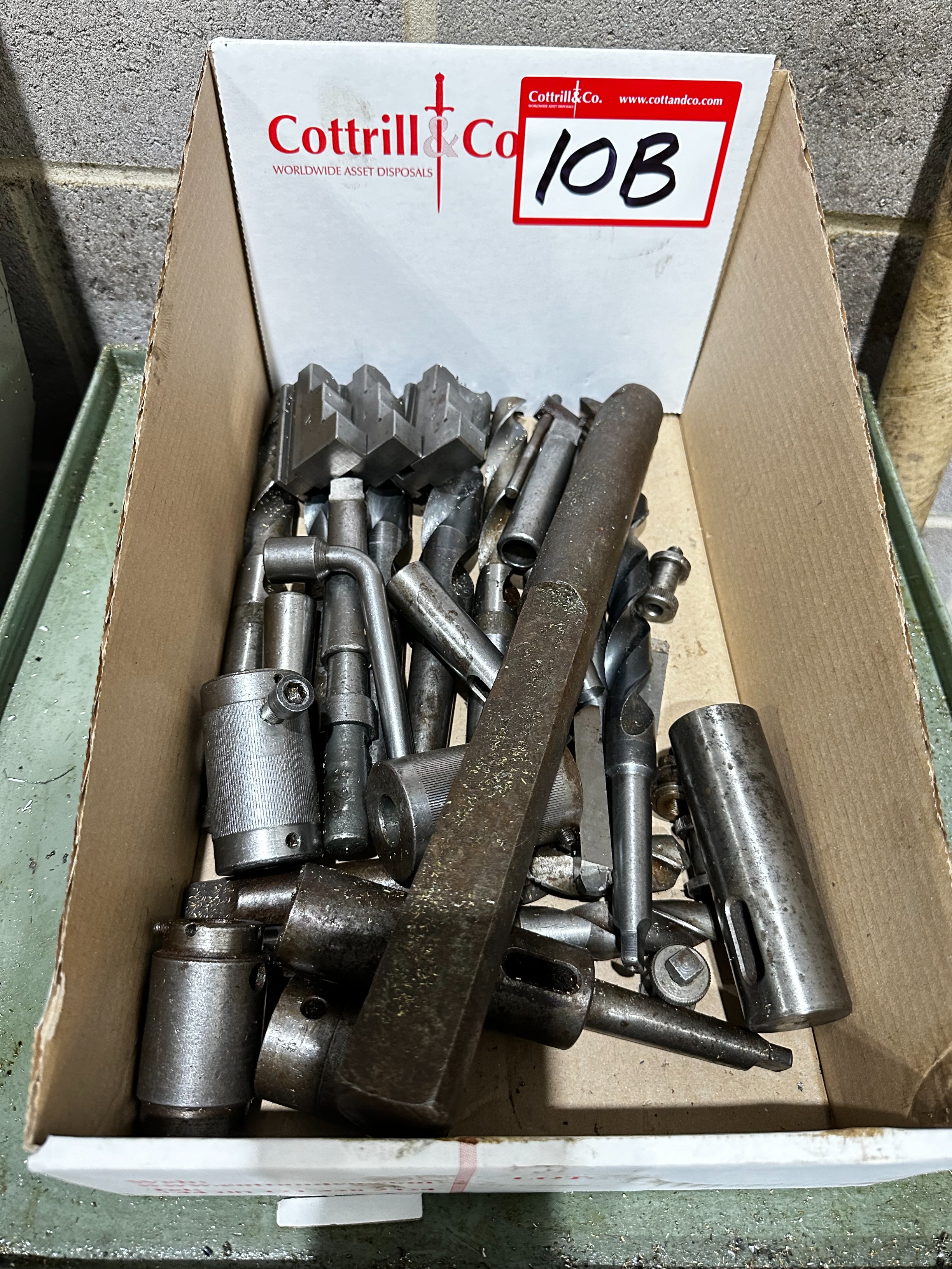 Qty of Assorted Twist Drills, Chuck Jaws, Tool Sleeves