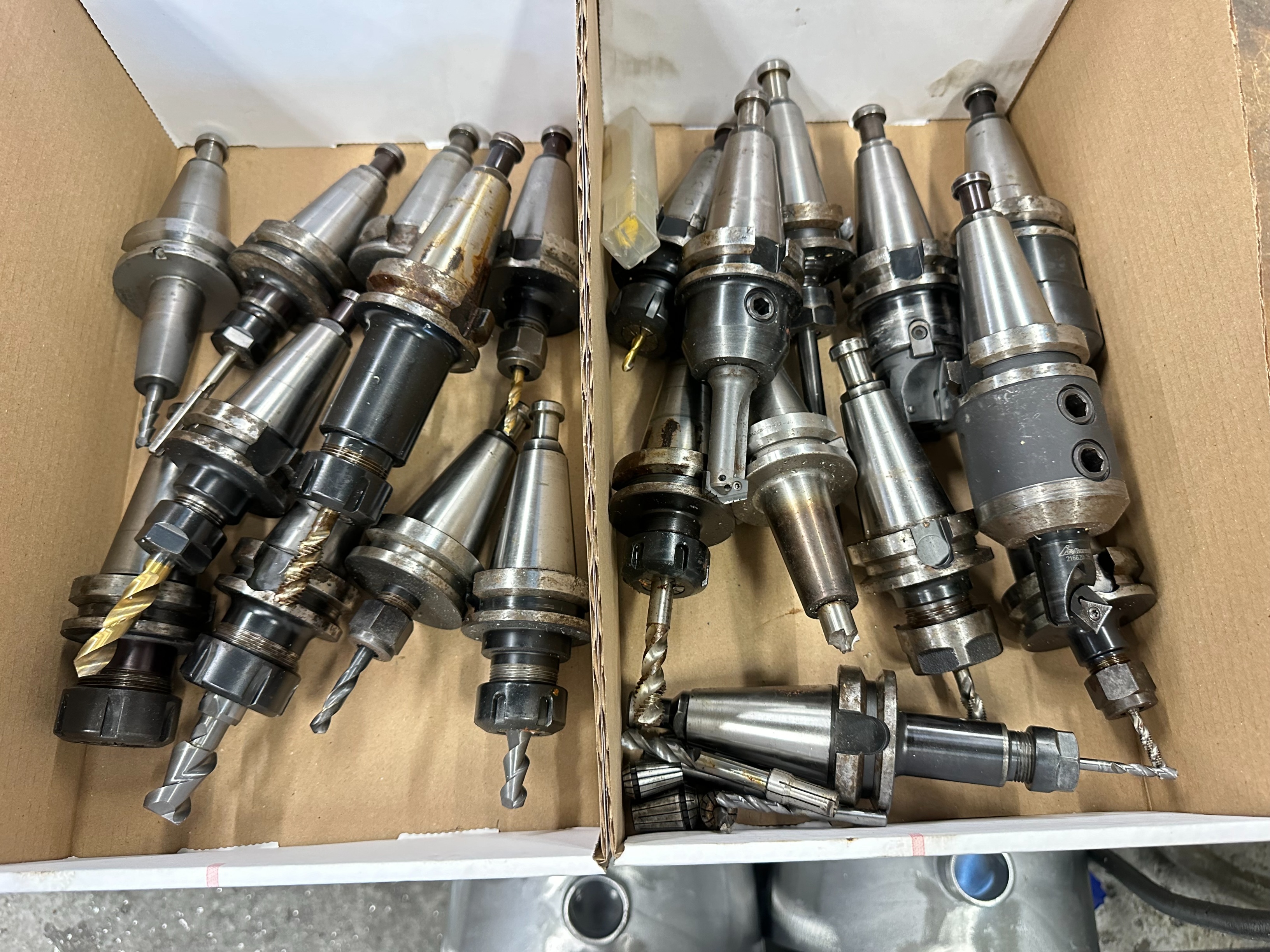 BT40 Spindle Tooling incl. ER, Side Lock & Heat Shrink Tool Holders