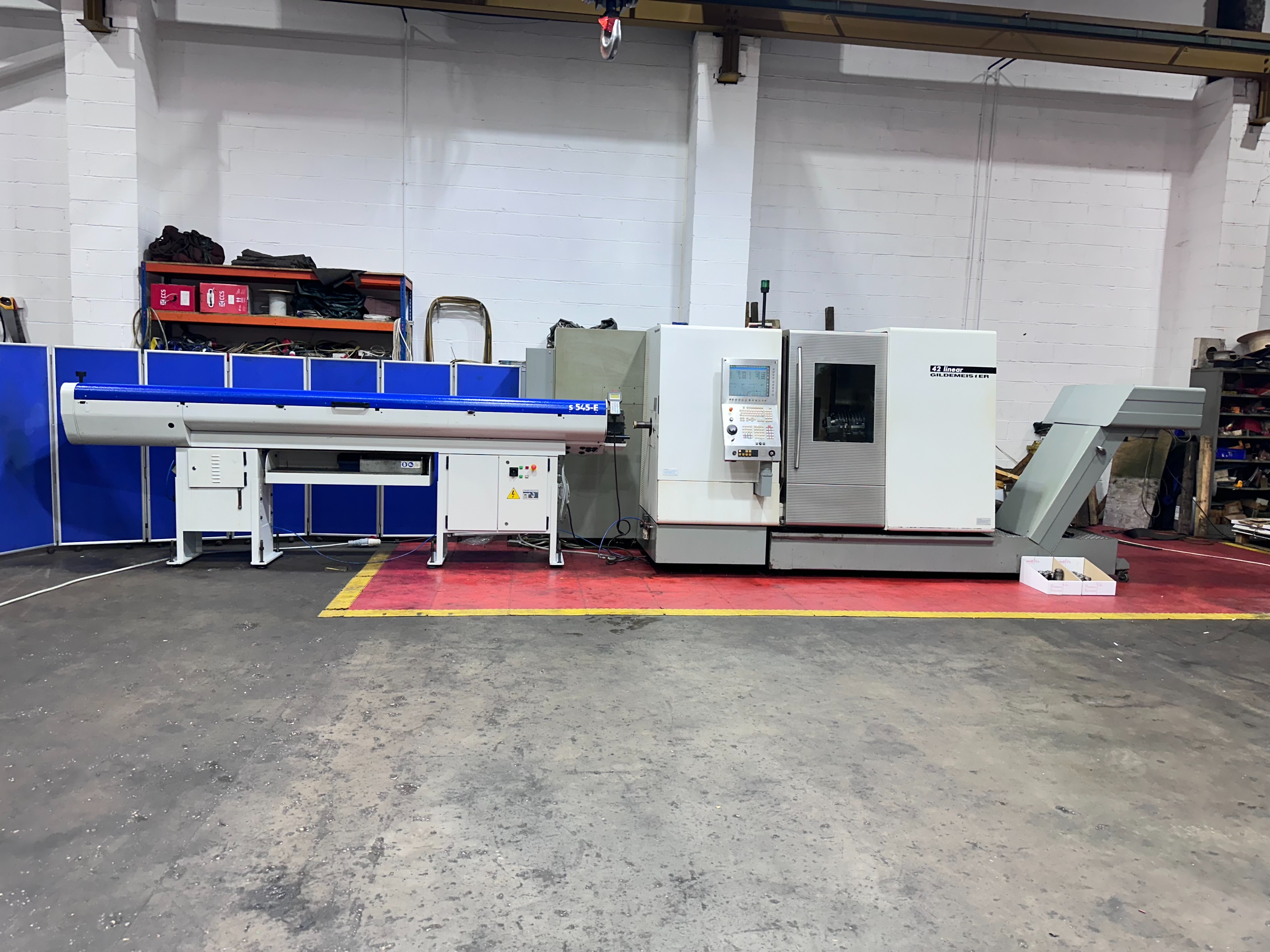 DMG Gildemeister Sprint 42 Linear CNC Automatic Lathe