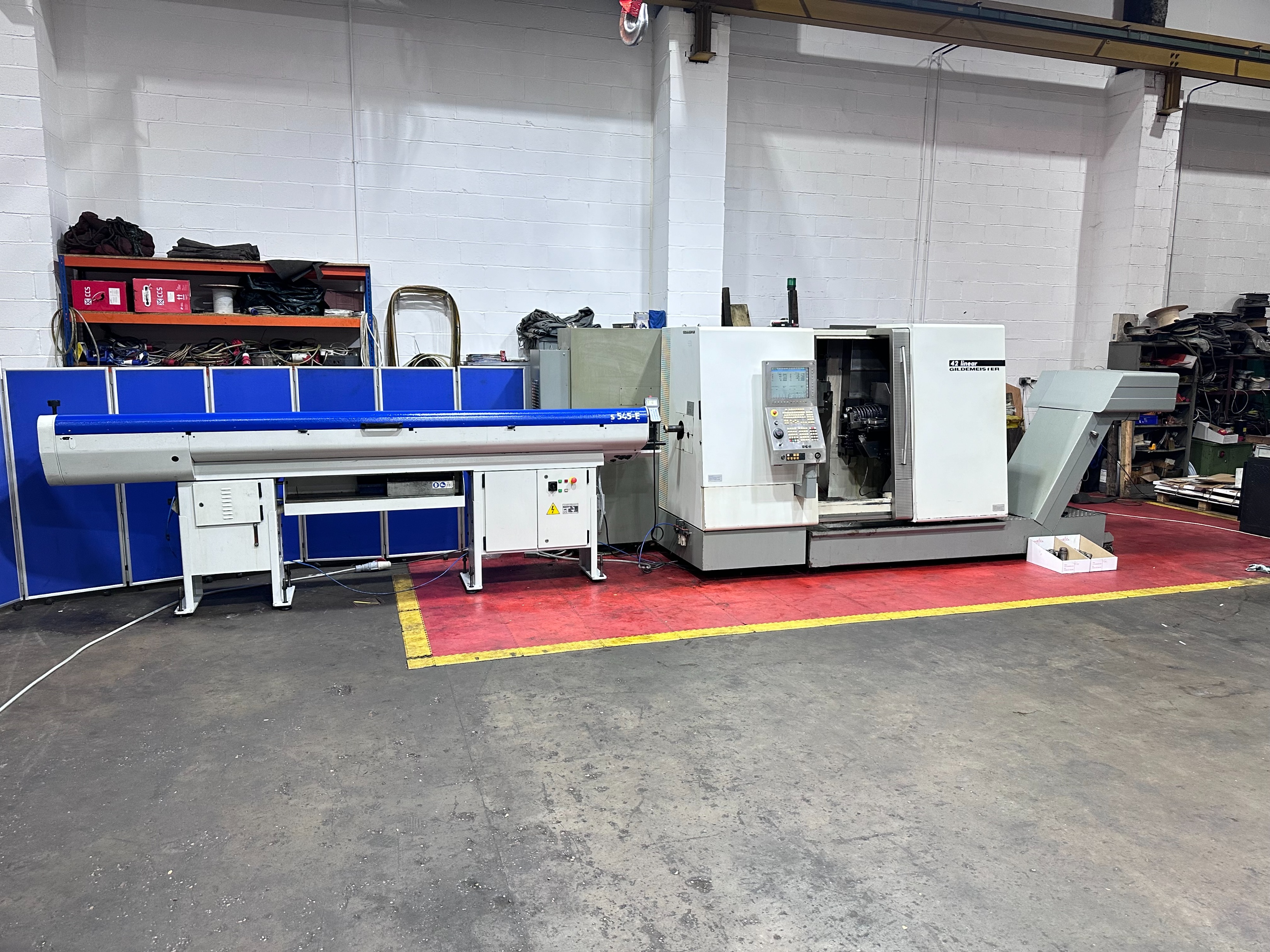 DMG Gildemeister Sprint 42 Linear CNC Automatic Lathe
