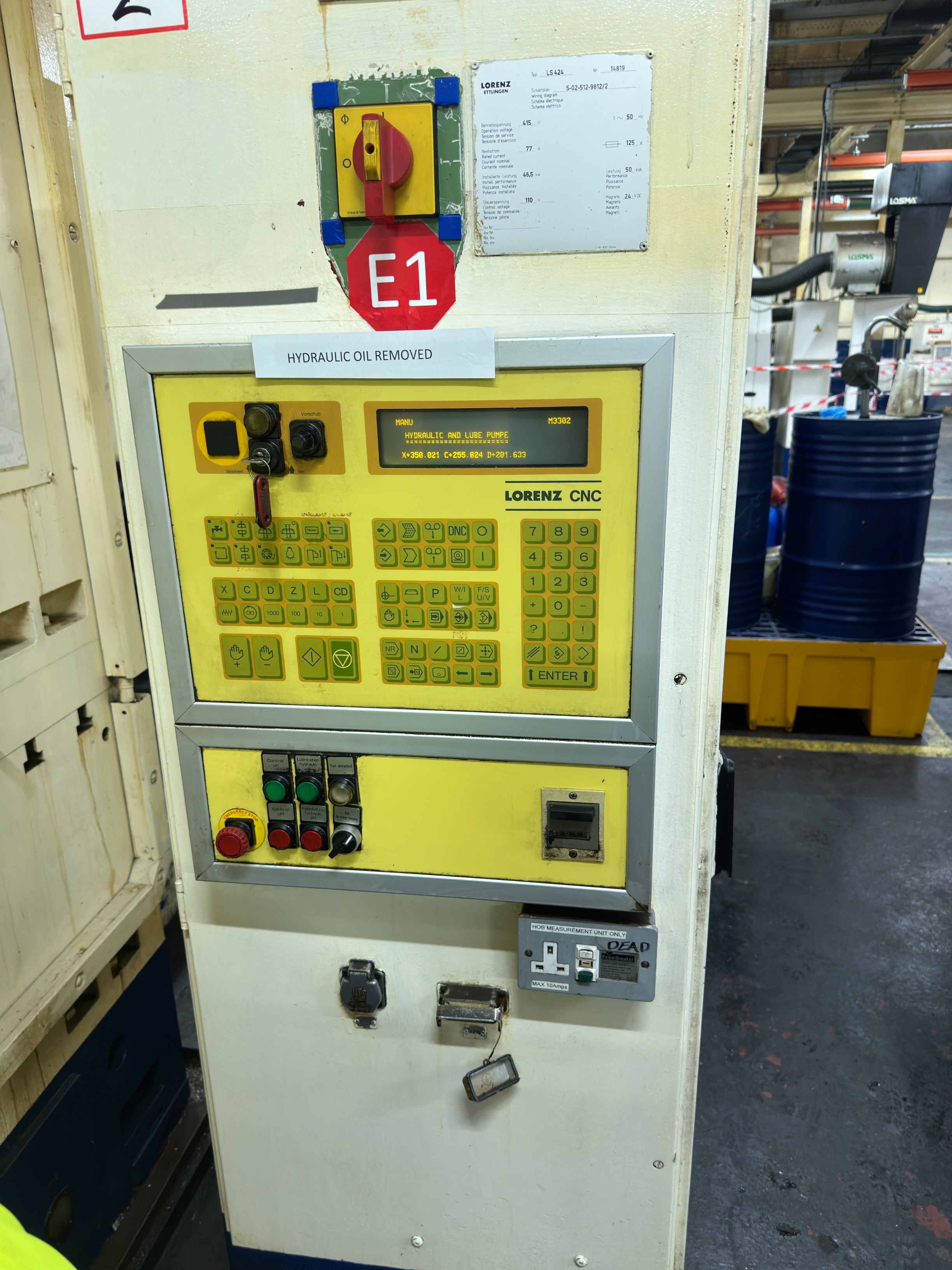 Lorenz LS424 CNC Gear Shaper
