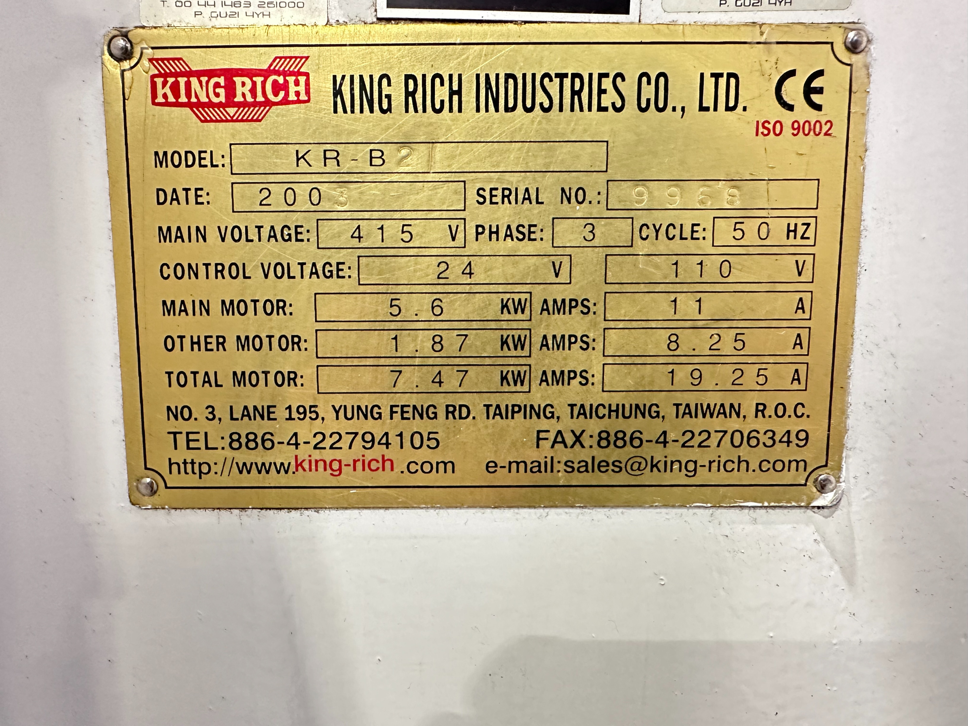 XYZ VM3500 CNC Turrret Mill with Prototrak VM Control
