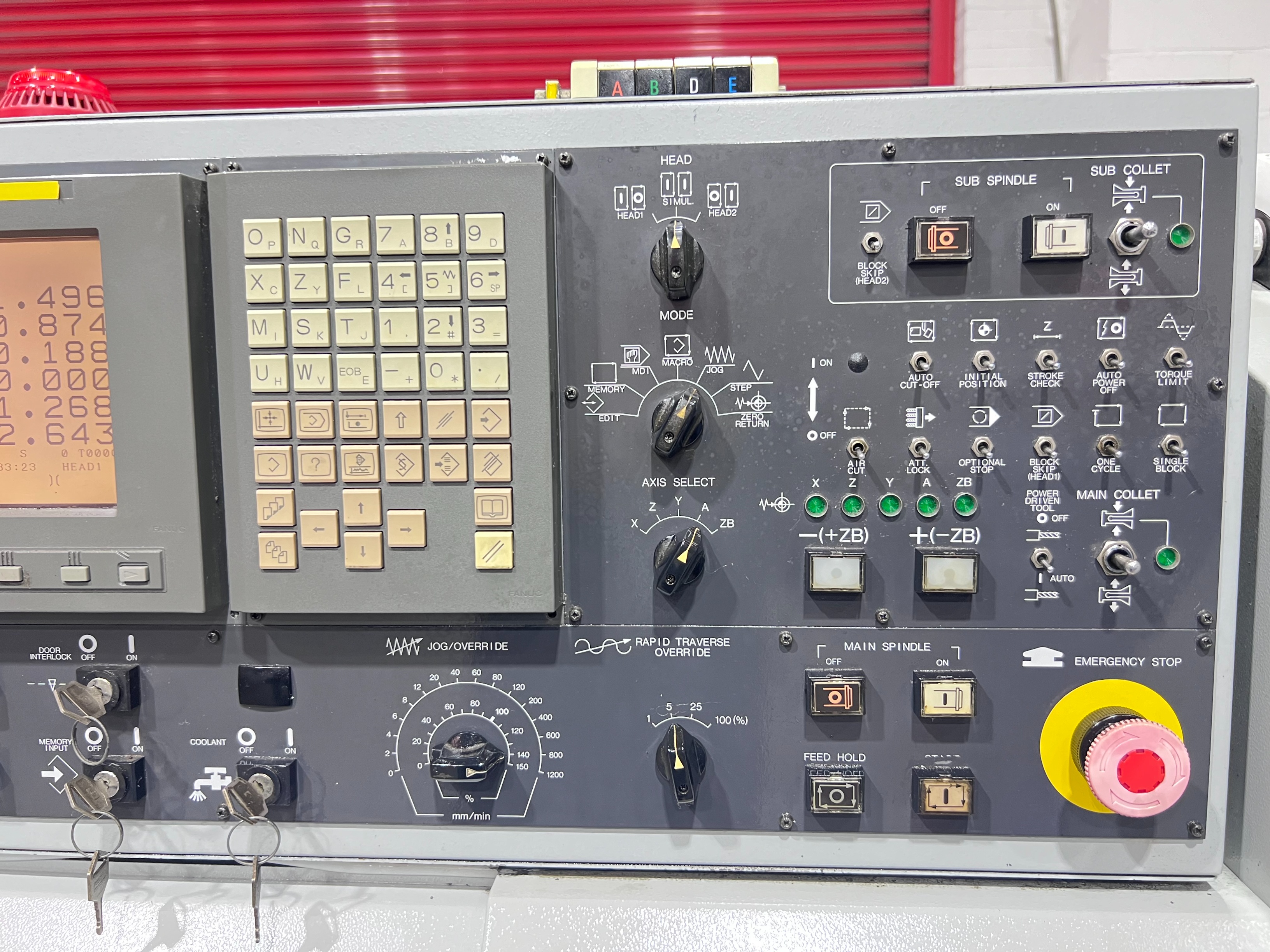 Star Micronics SA-12 Sliding Head Automatic Lathe