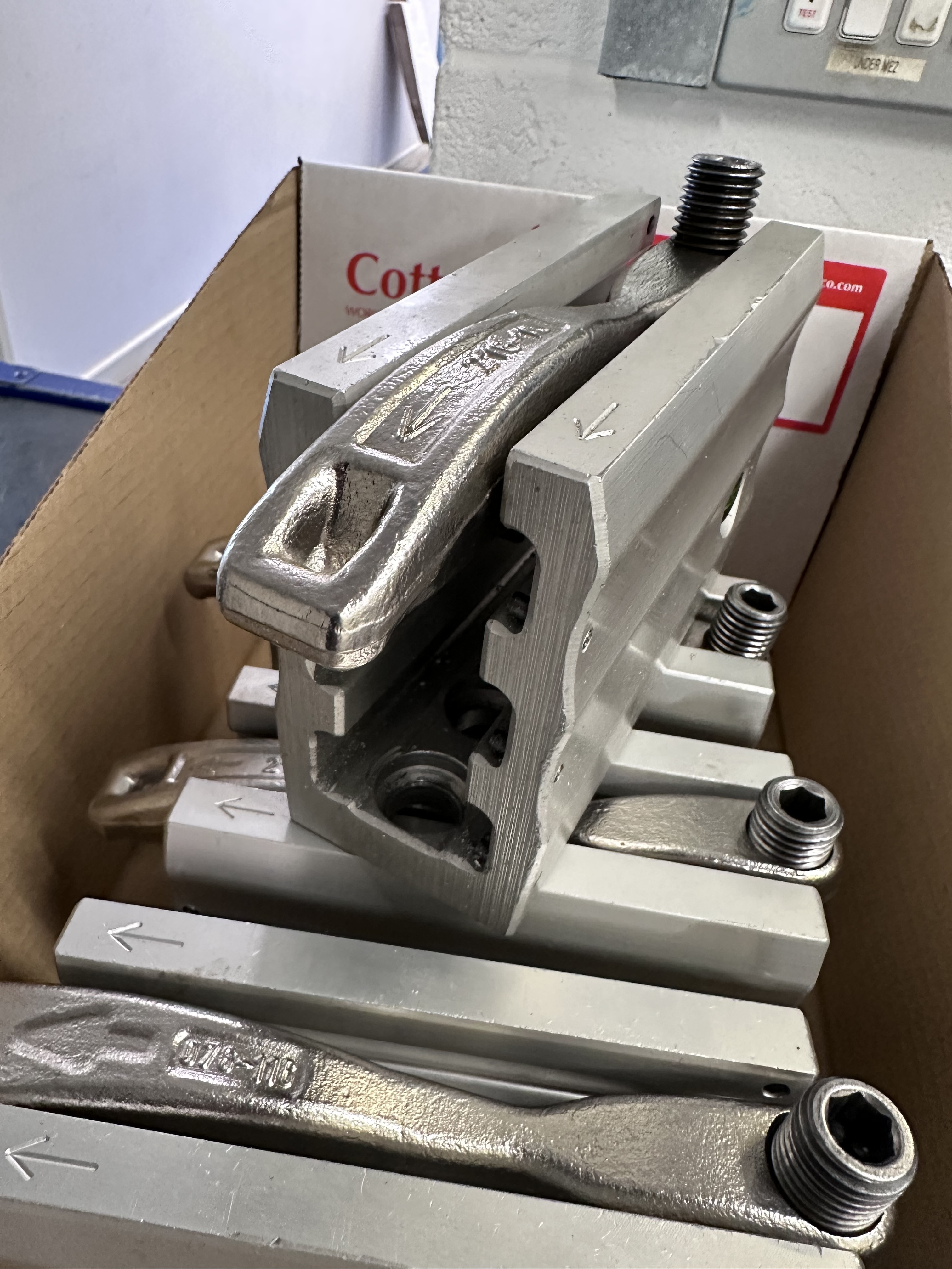 Lenzkes Height Adjustable Clamps (Qty 4)