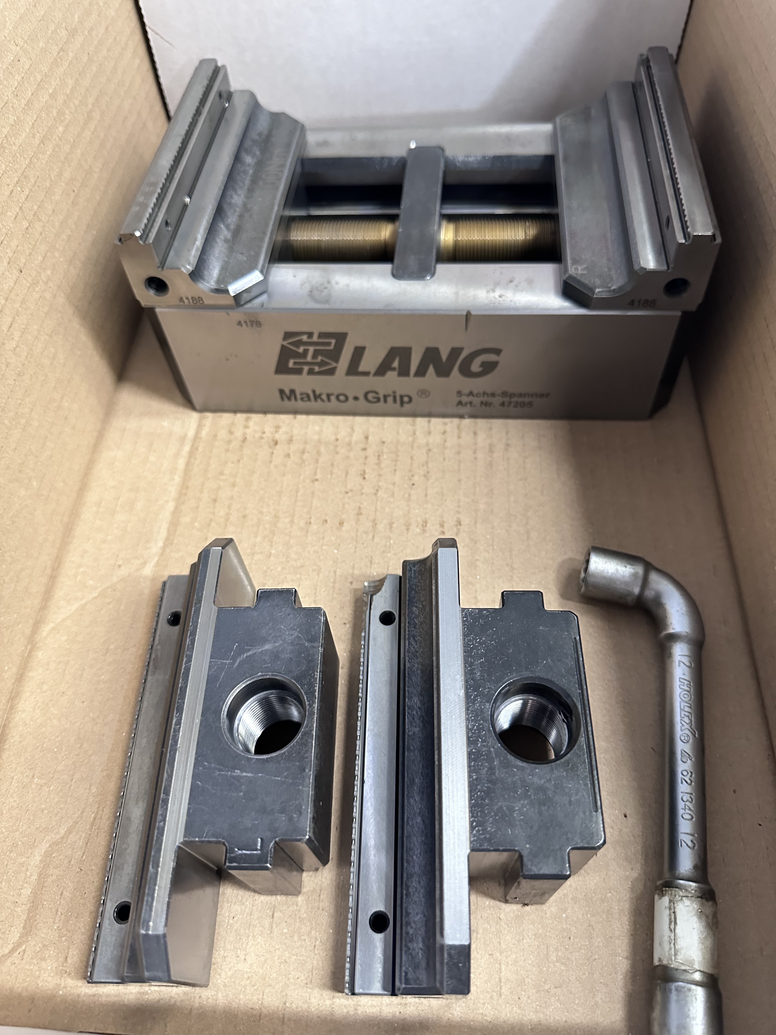 Lang Makro Grip Machine Vice, Art No. 47205