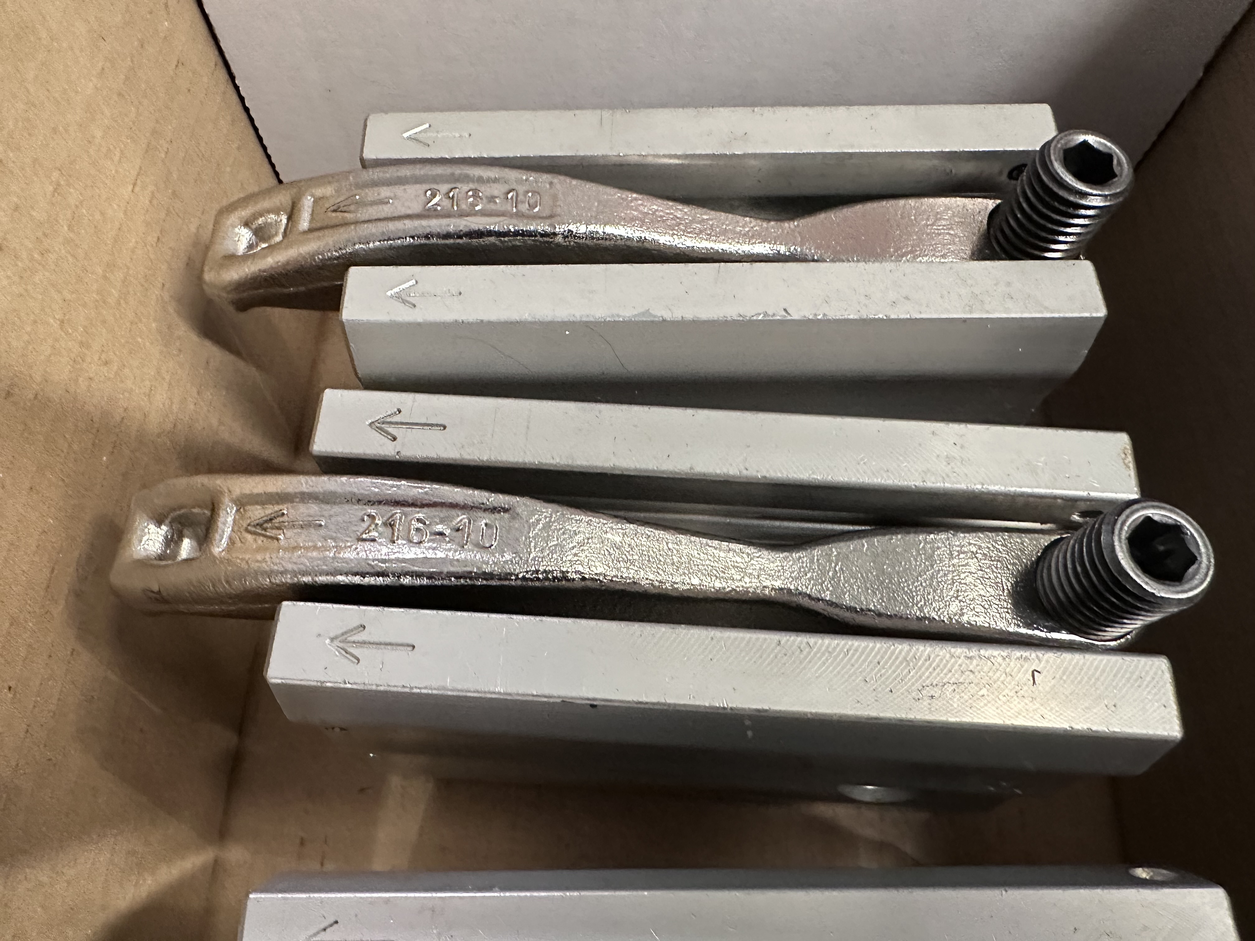 Lenzkes Height Adjustable Clamps (Qty 4)