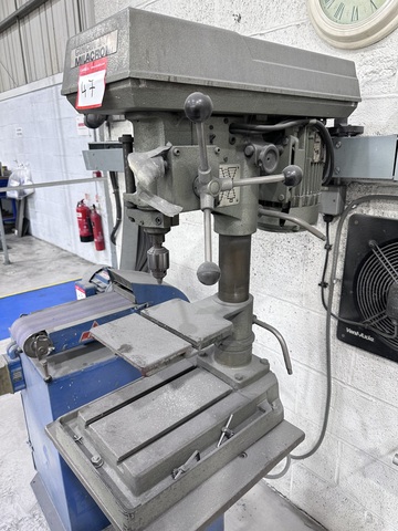 Cincinnati Milacron Bench Drill Type PE, 440V. S/No. 19024