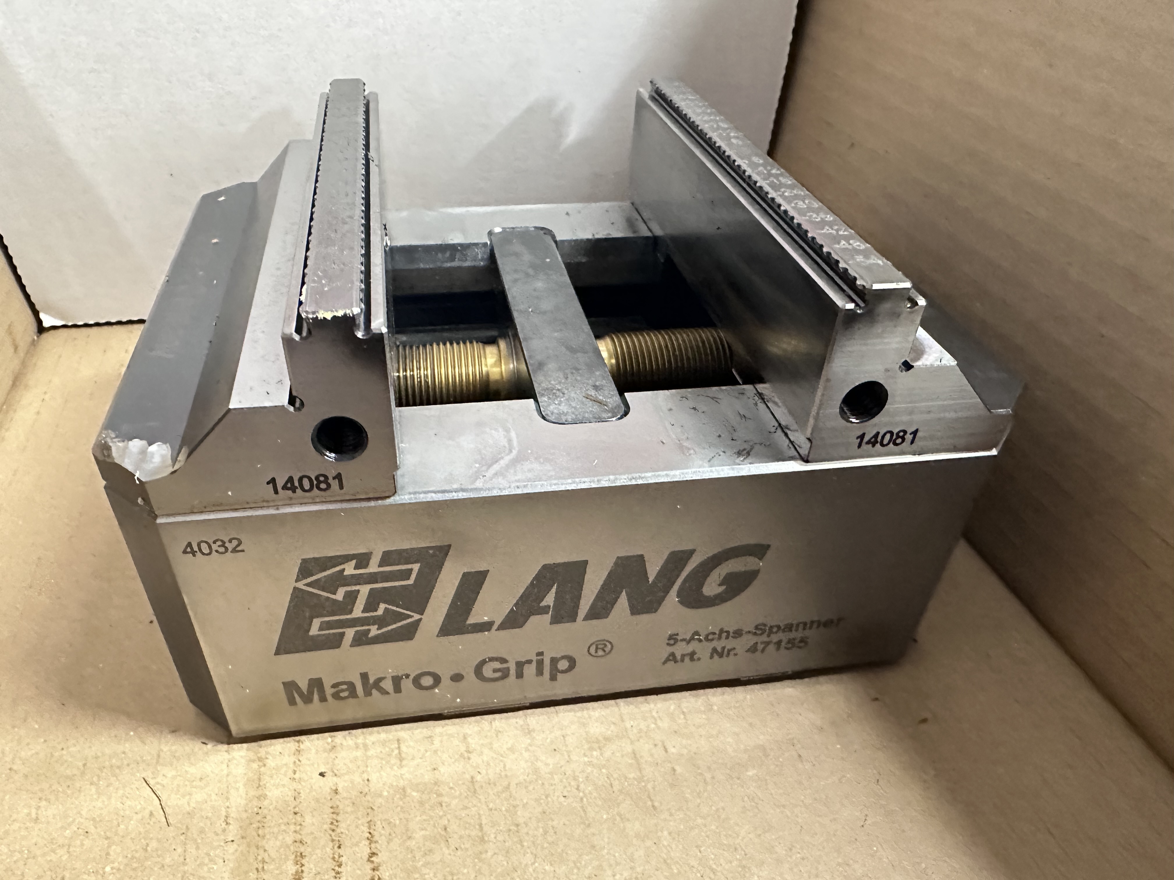 Lang Makro Grip Machine Vice, Art No. 47155