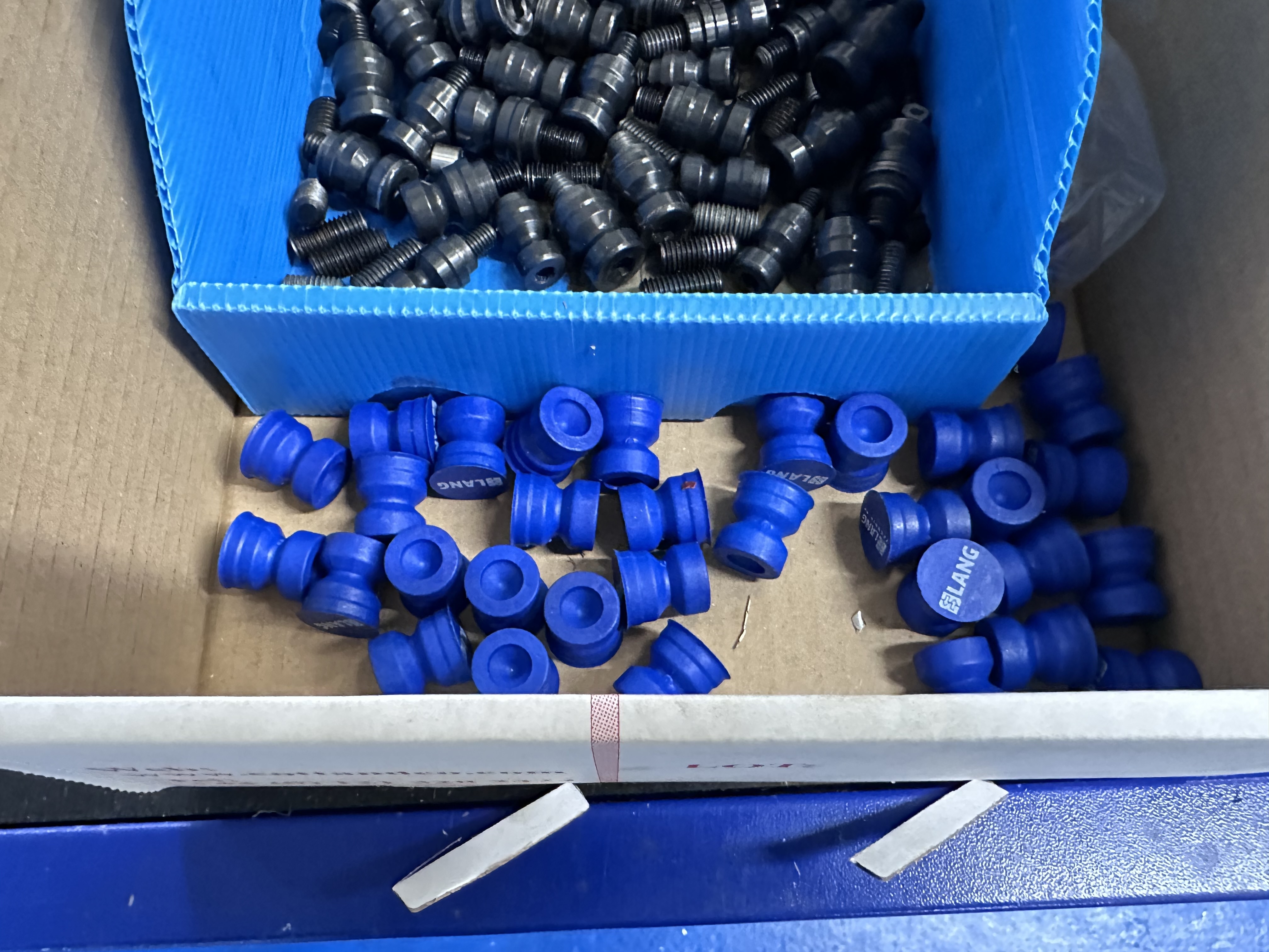 Selection of Lang Quick Point Studs and Caps