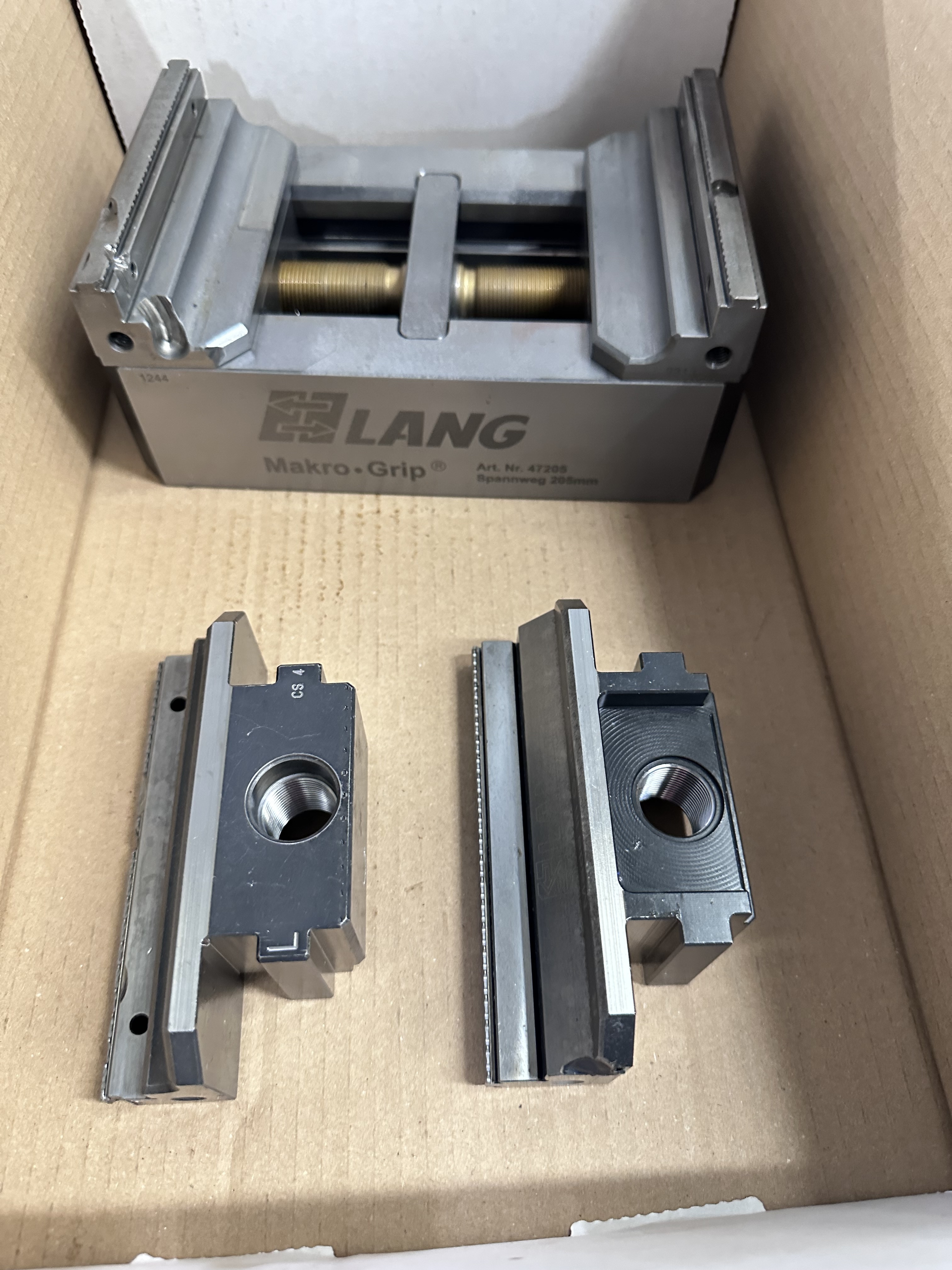 Lang Makro Grip Machine Vice, Art No. 47205