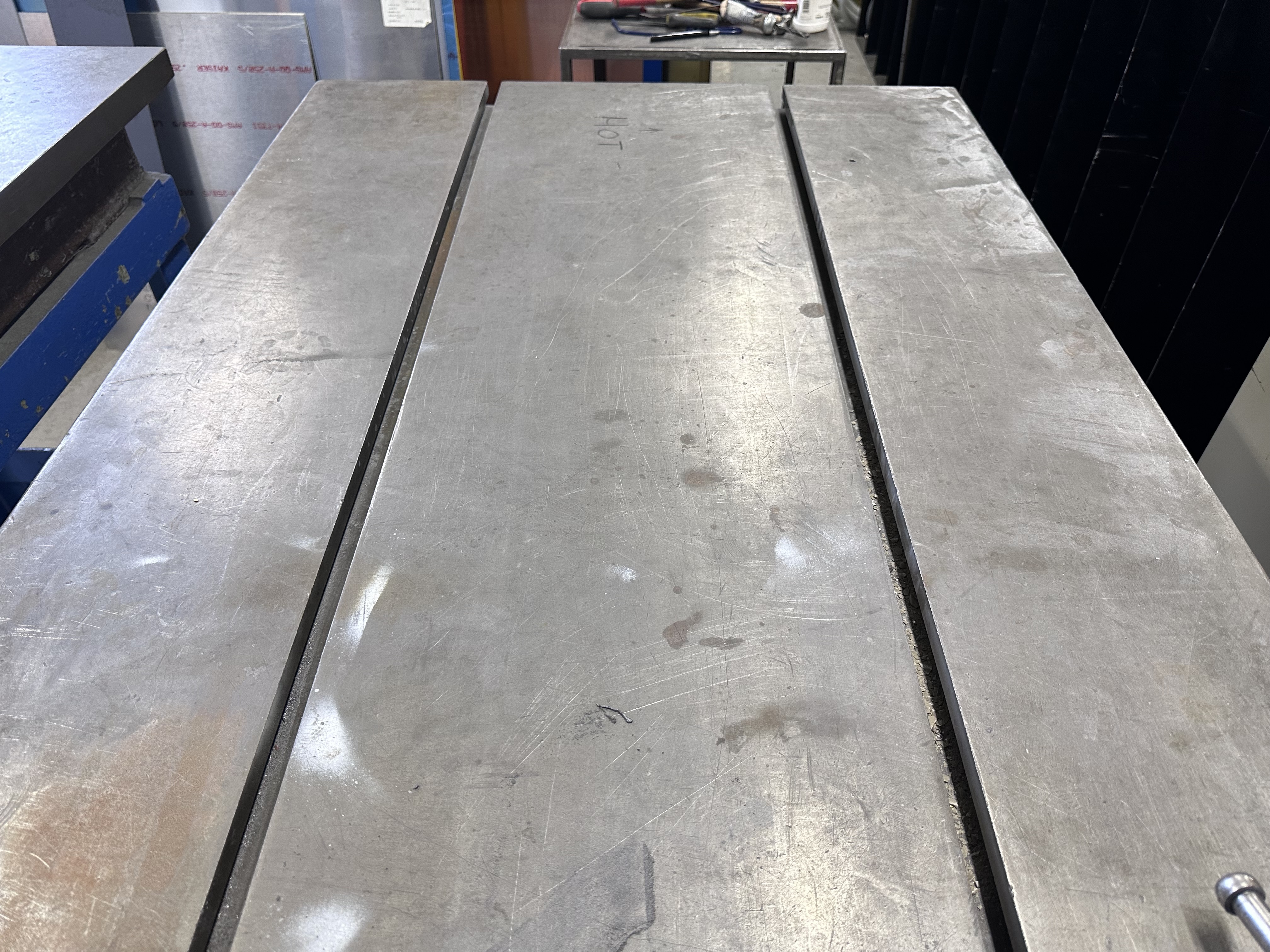 Cast Iron T Slot Surface Table, Size 1500 x 920mm