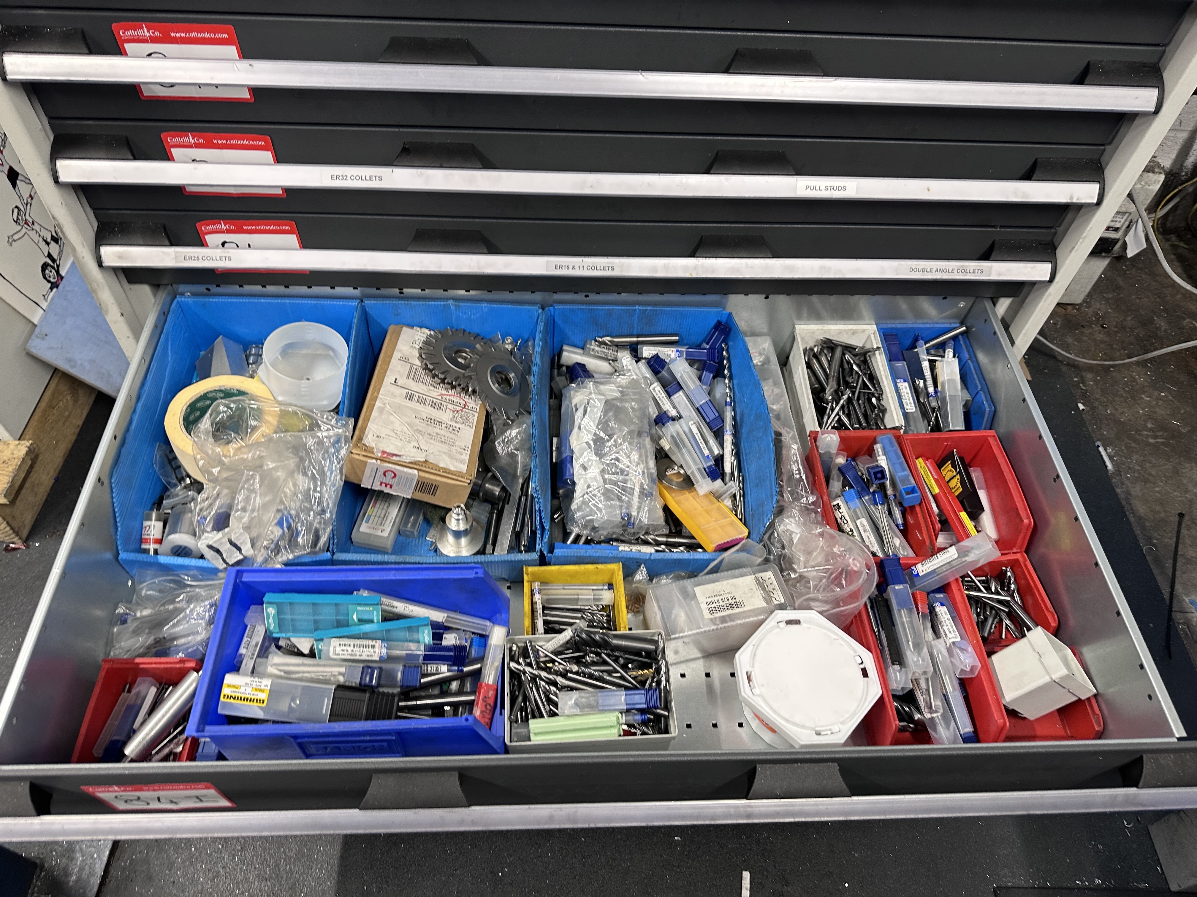 Various Drills & Milling Cutters