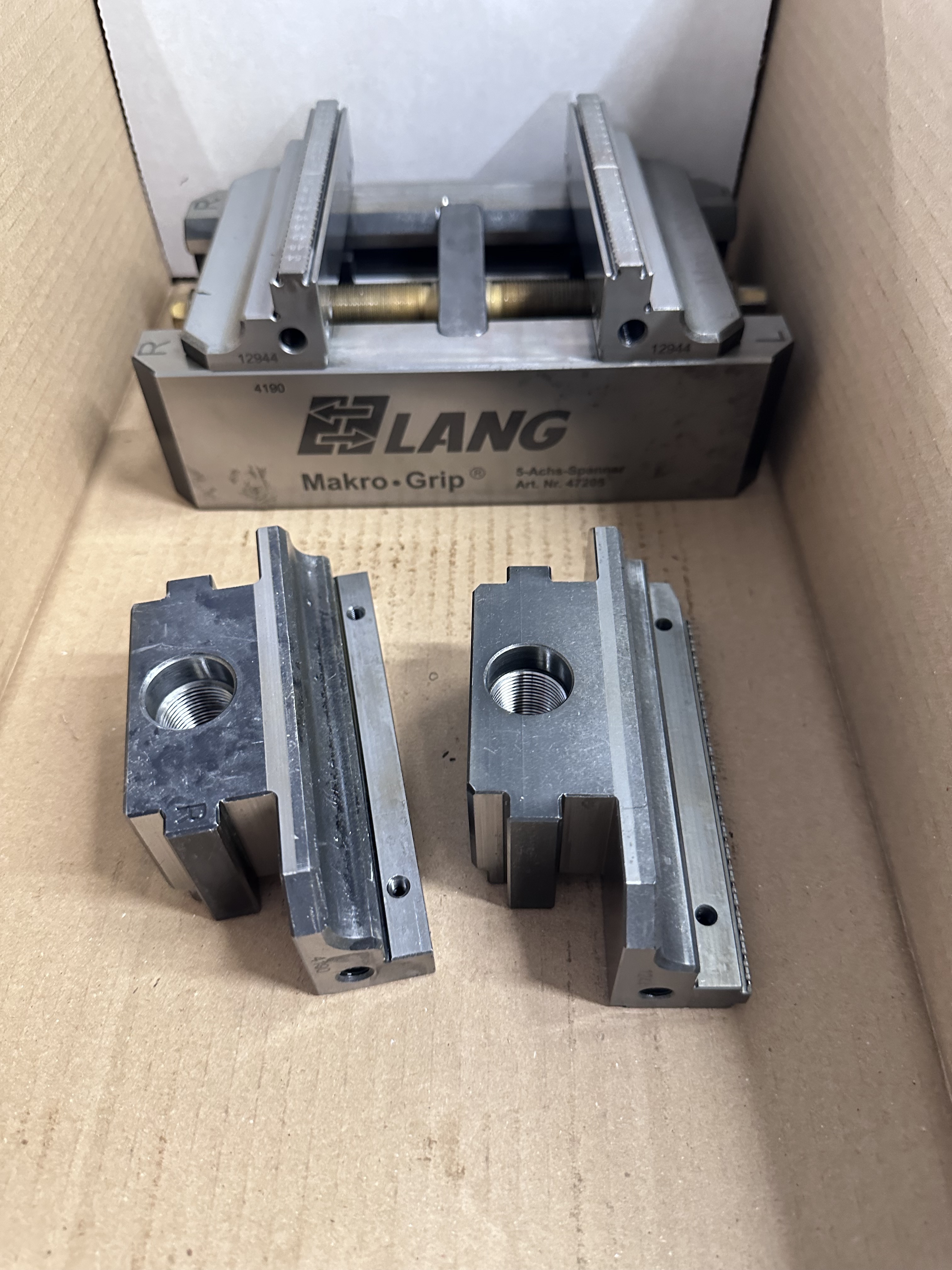 Lang Makro Grip Machine Vice, Art No. 47205