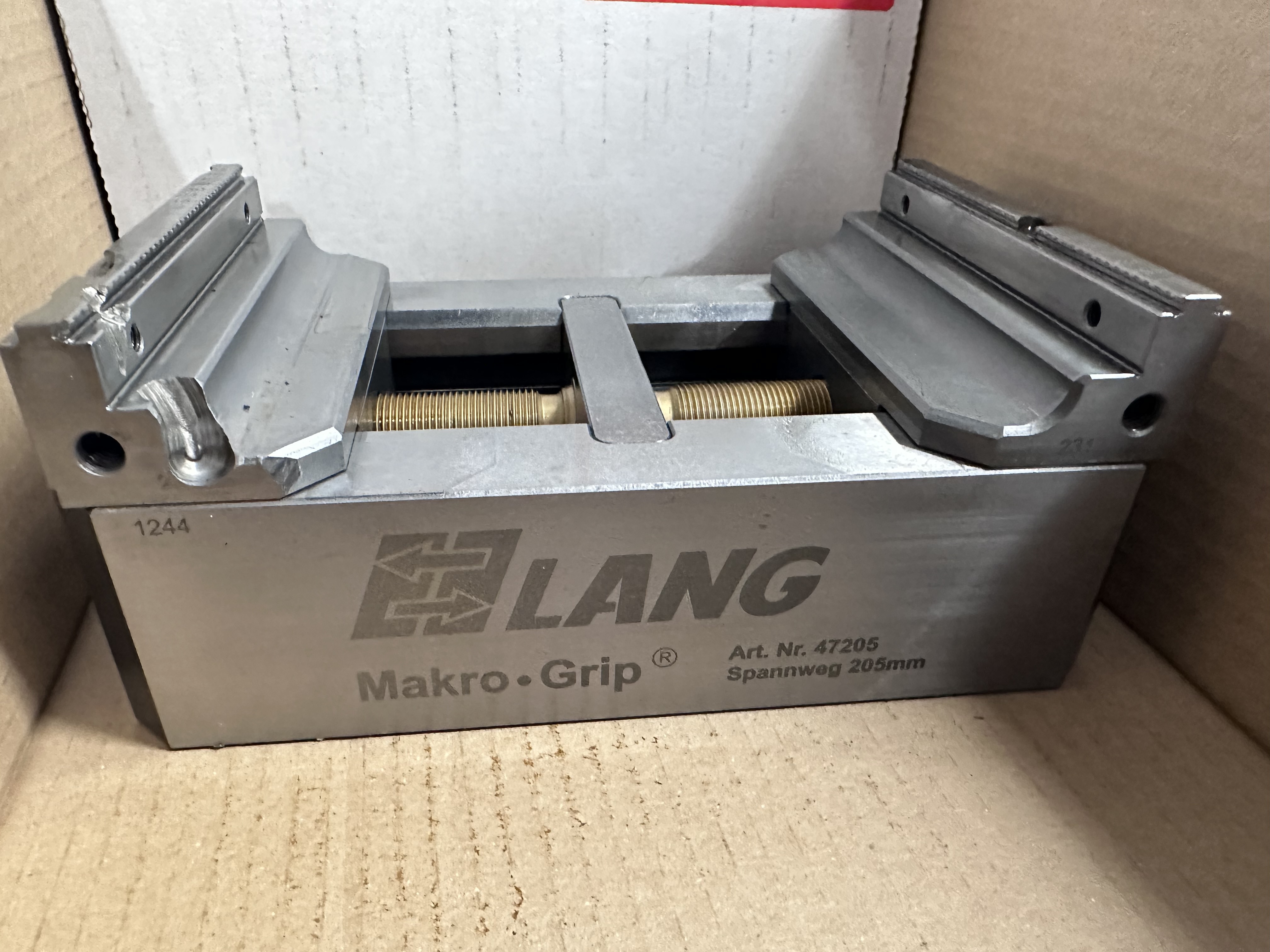 Lang Makro Grip Machine Vice, Art No. 47205