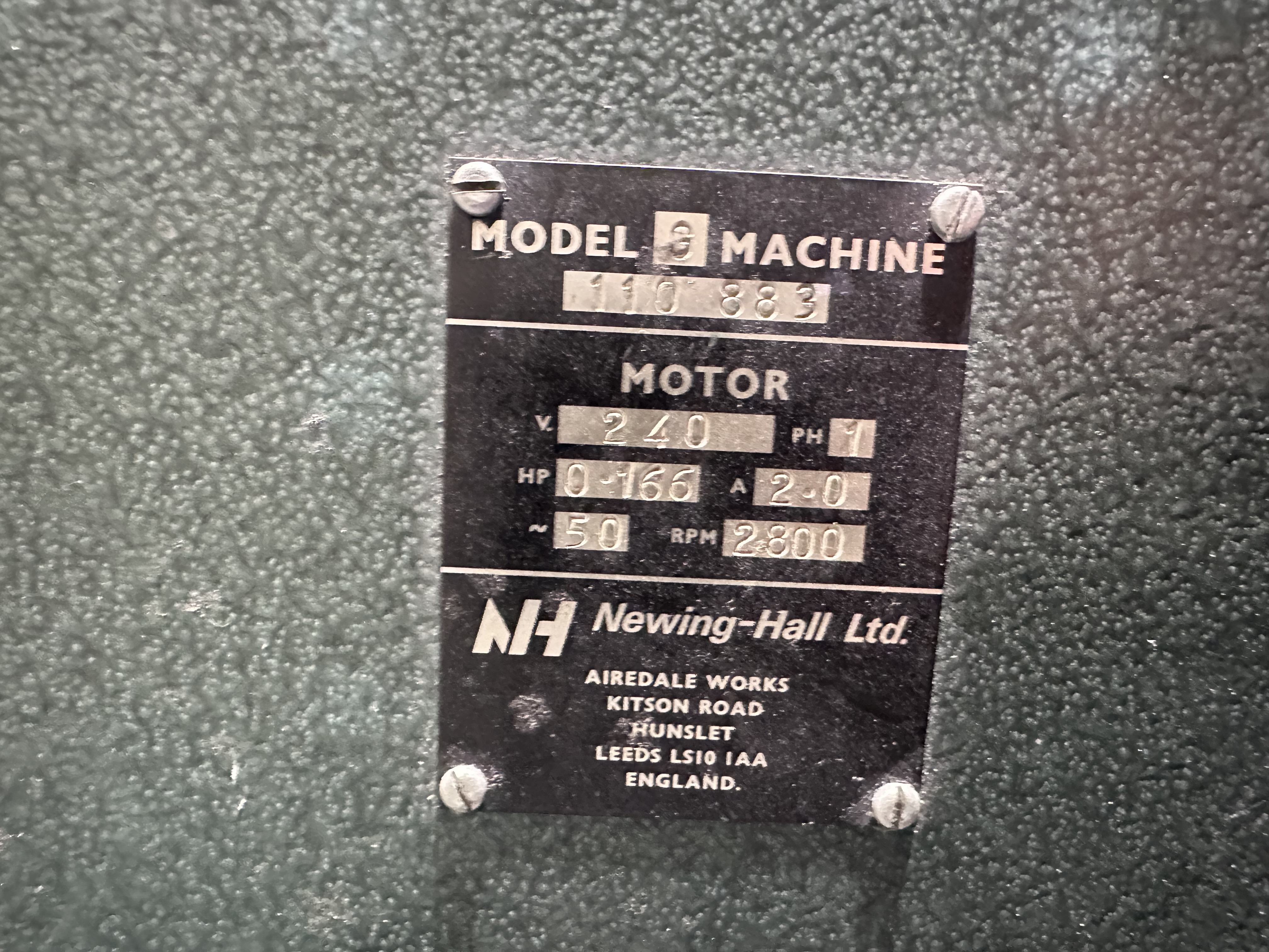 Newing - Hall No. 3 Diamond Wheel Tip Lapper