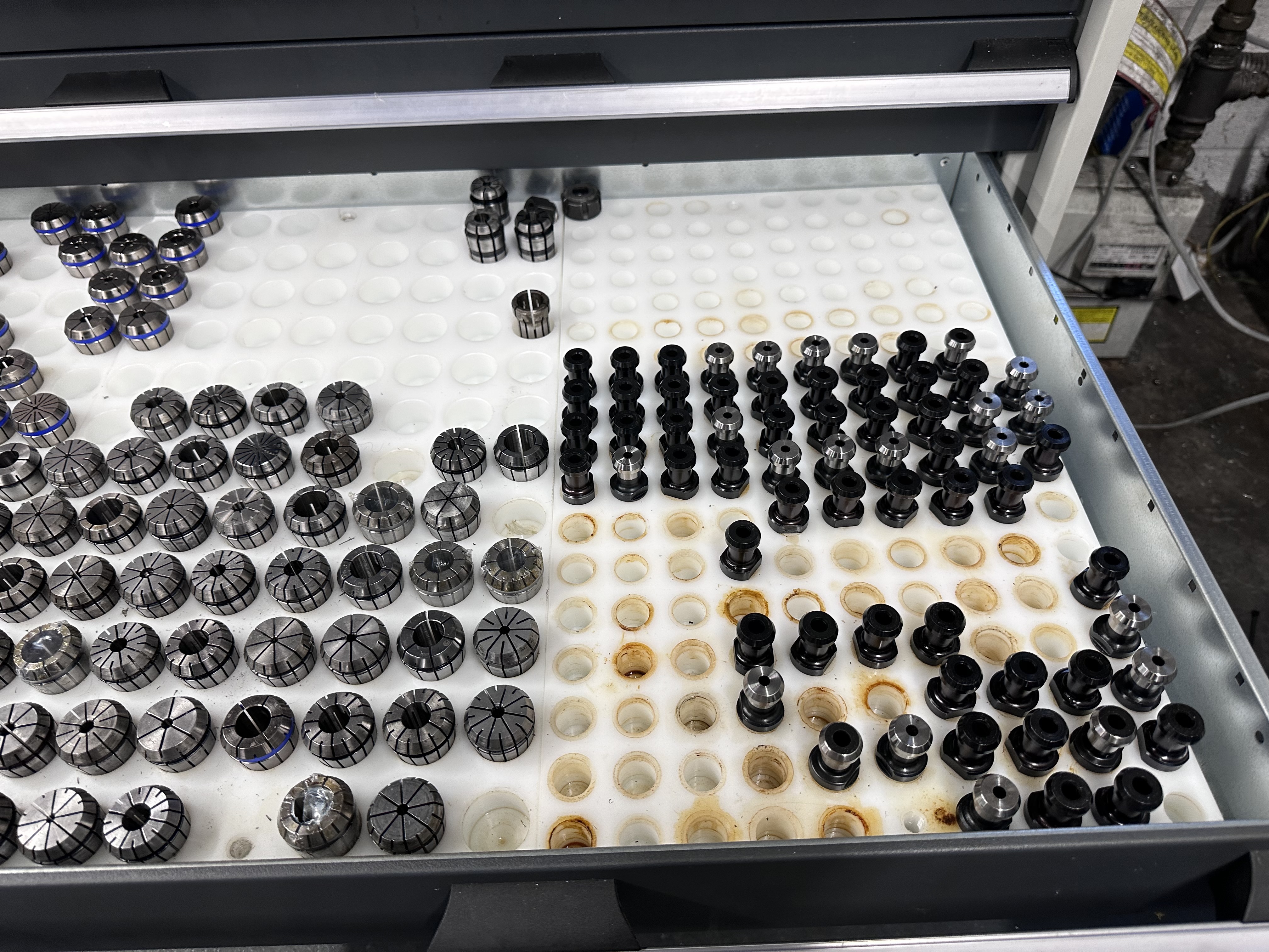 ER32 Collets in Various Sizes Including Pull Studs