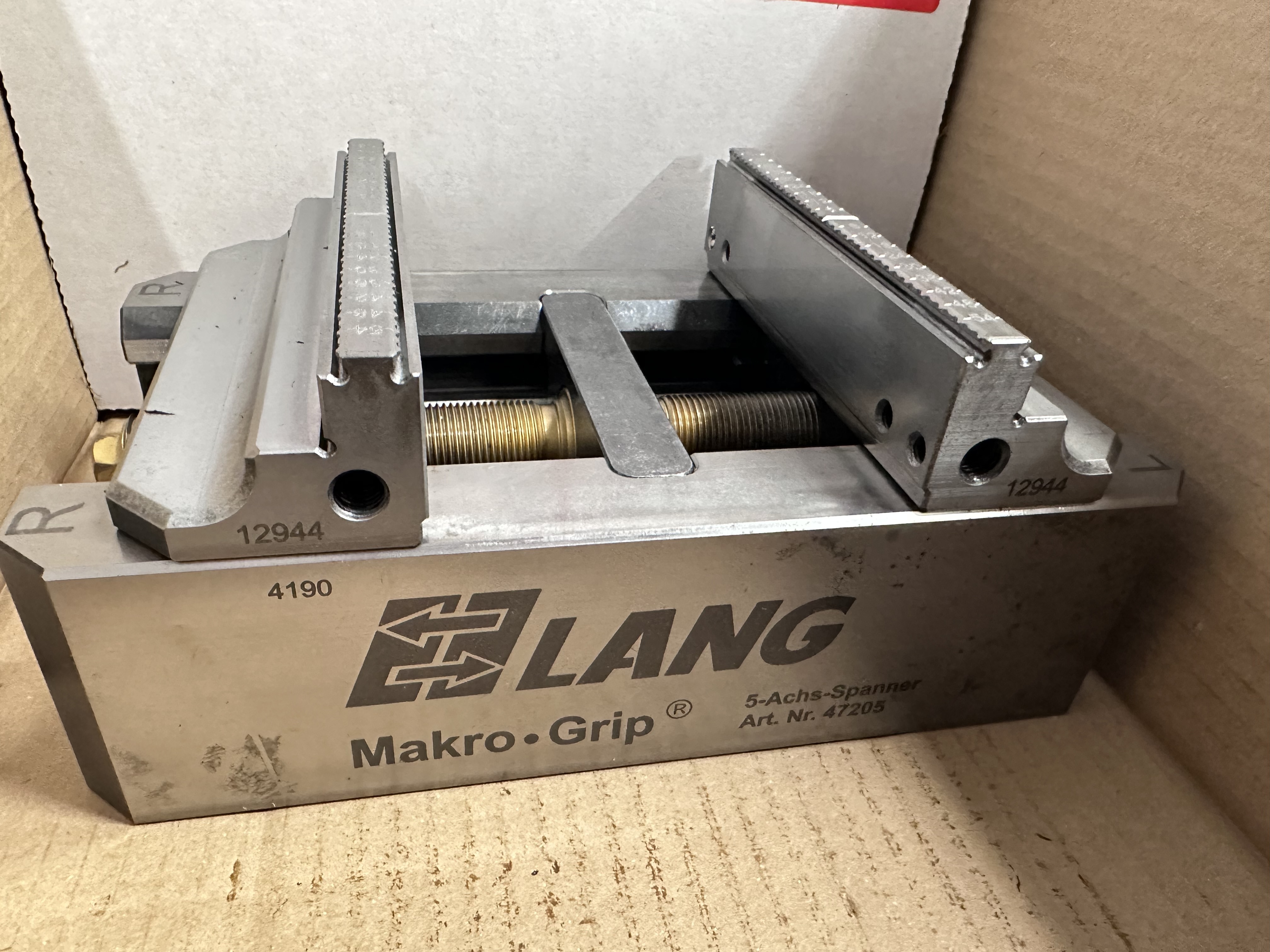 Lang Makro Grip Machine Vice, Art No. 47205