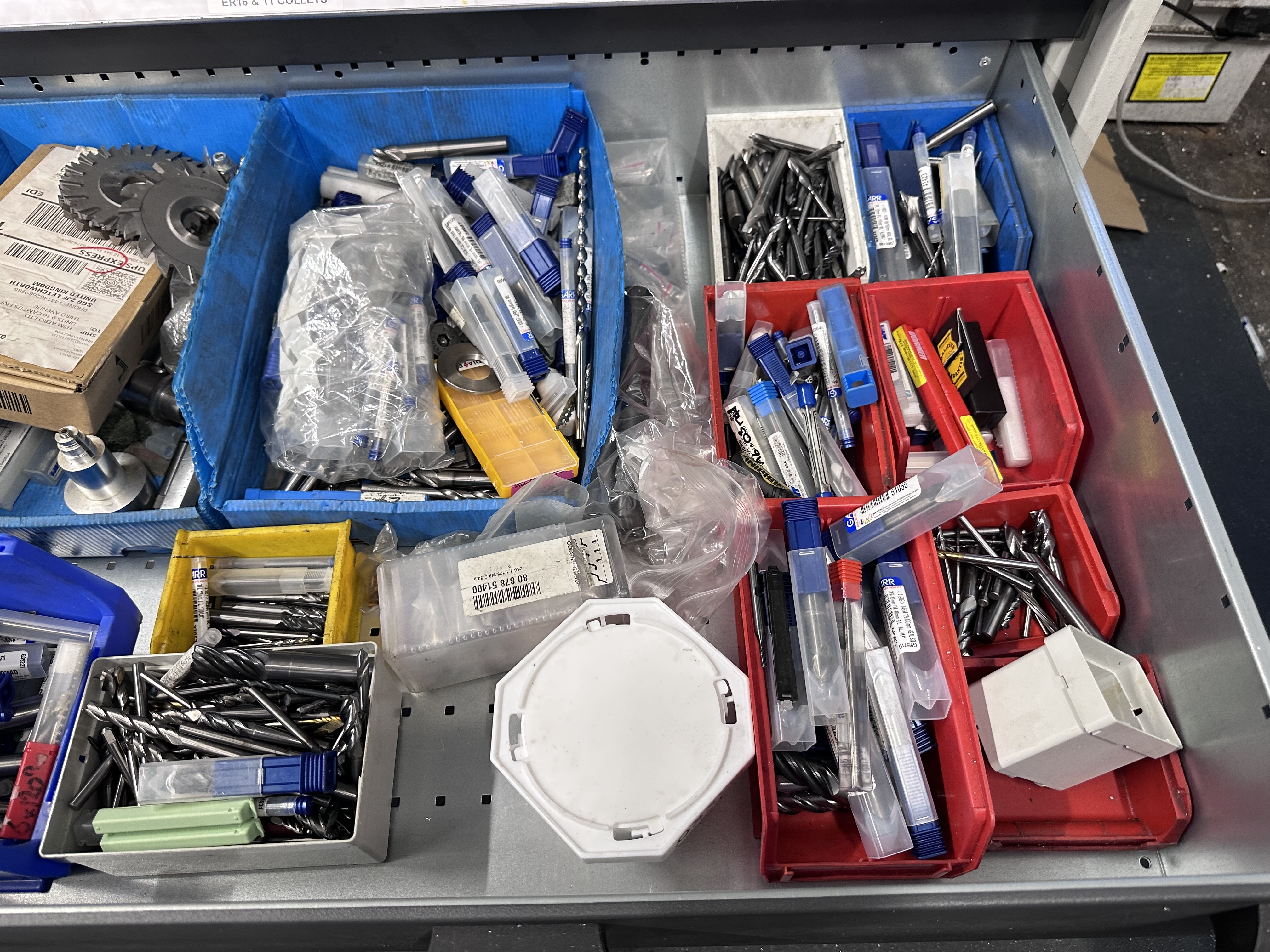 Various Drills & Milling Cutters