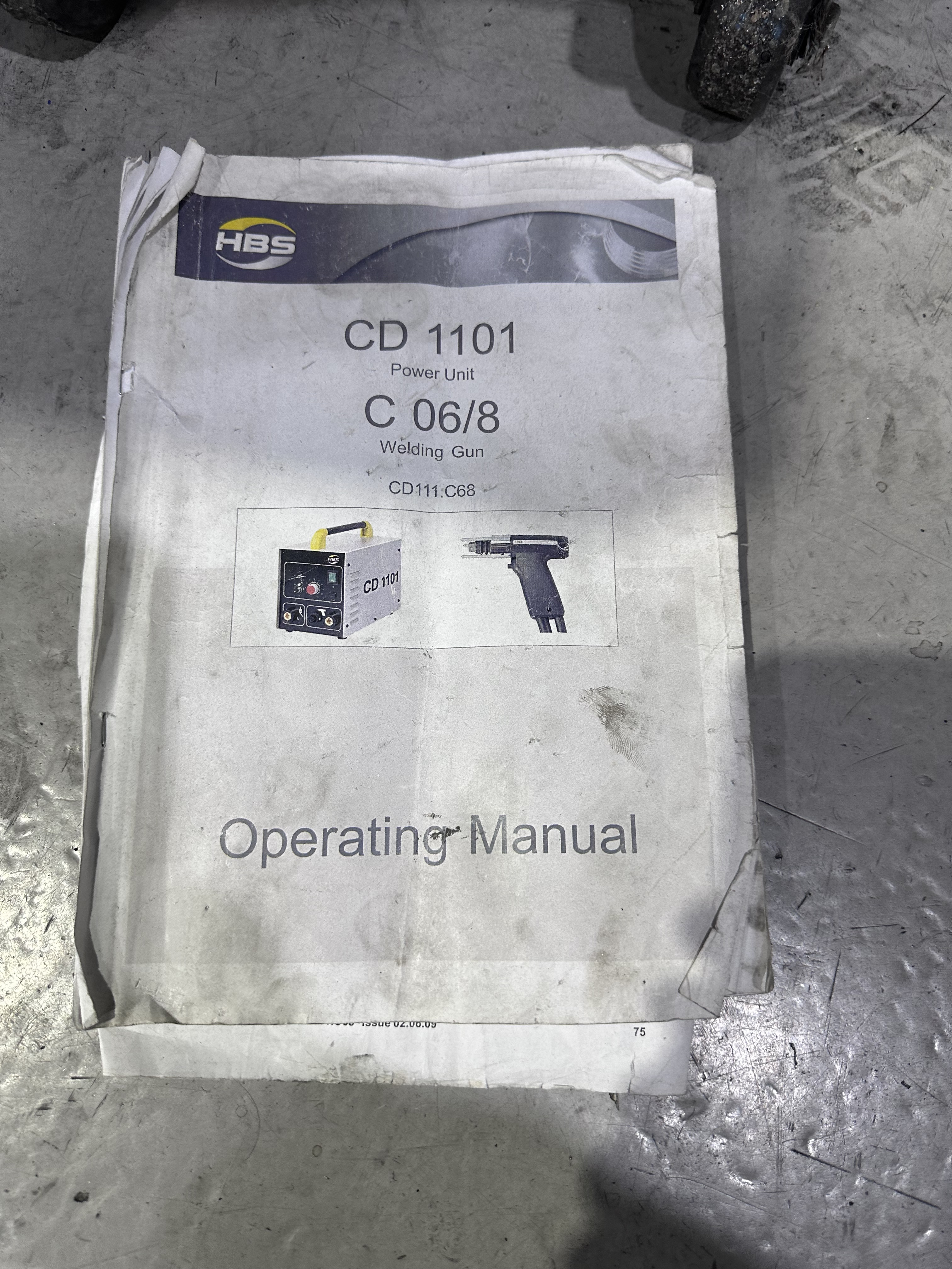 HBS CD1101 Stud Welder