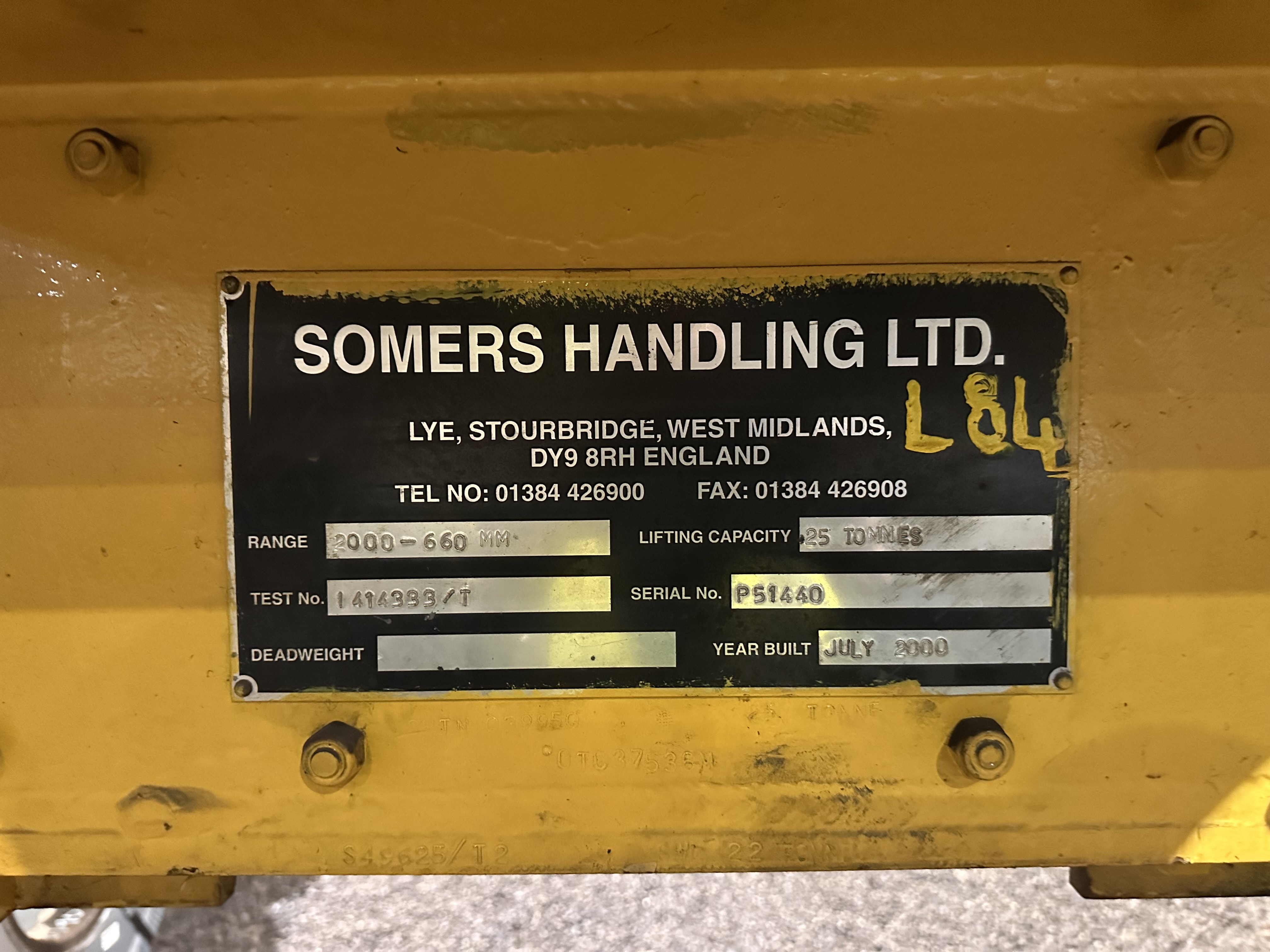 Somers Handling Coil Grab (07/2000)