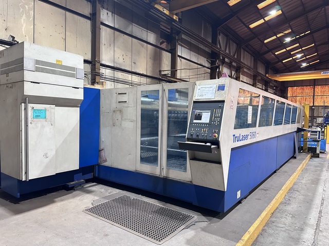 Trumpf Trulaser 5060 Co2 Flat Bed Laser Cutting Machine (2008)