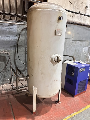 Press Vess 800 Litre 11 Bar Air Receiver (2008)
