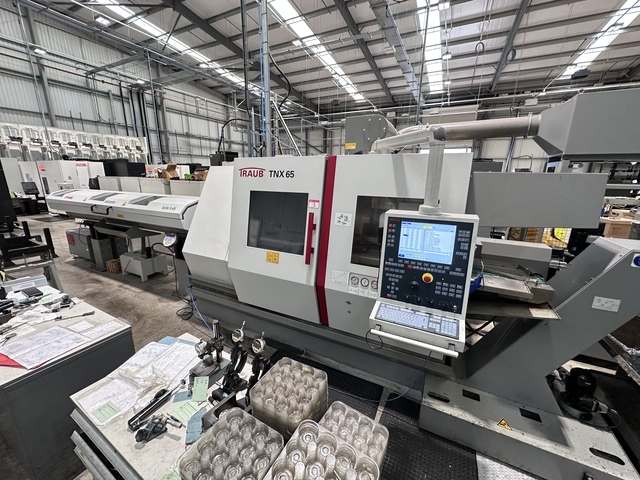 Traub TNX 65 Sliding Head Machine with Traub System TX8i-S Control (2018)