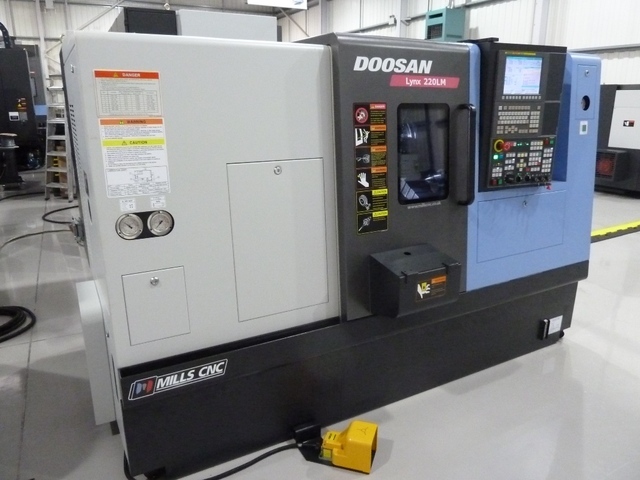Doosan Lynx 220LM Compact Multi Axis CNC Turning Centre with Fanuc i Series Control