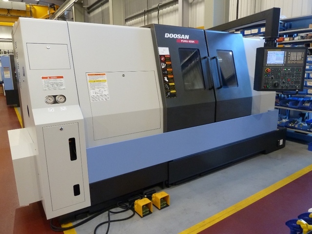Doosan Puma 400MB Heavy Duty CNC Turning Centre with Fanuc 32i Control