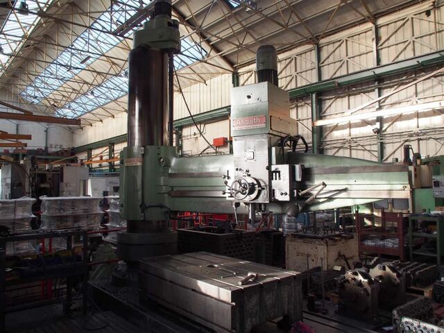 Asquith Power Thrust 4PT 23 – 120 10ft Radial Arm Drill