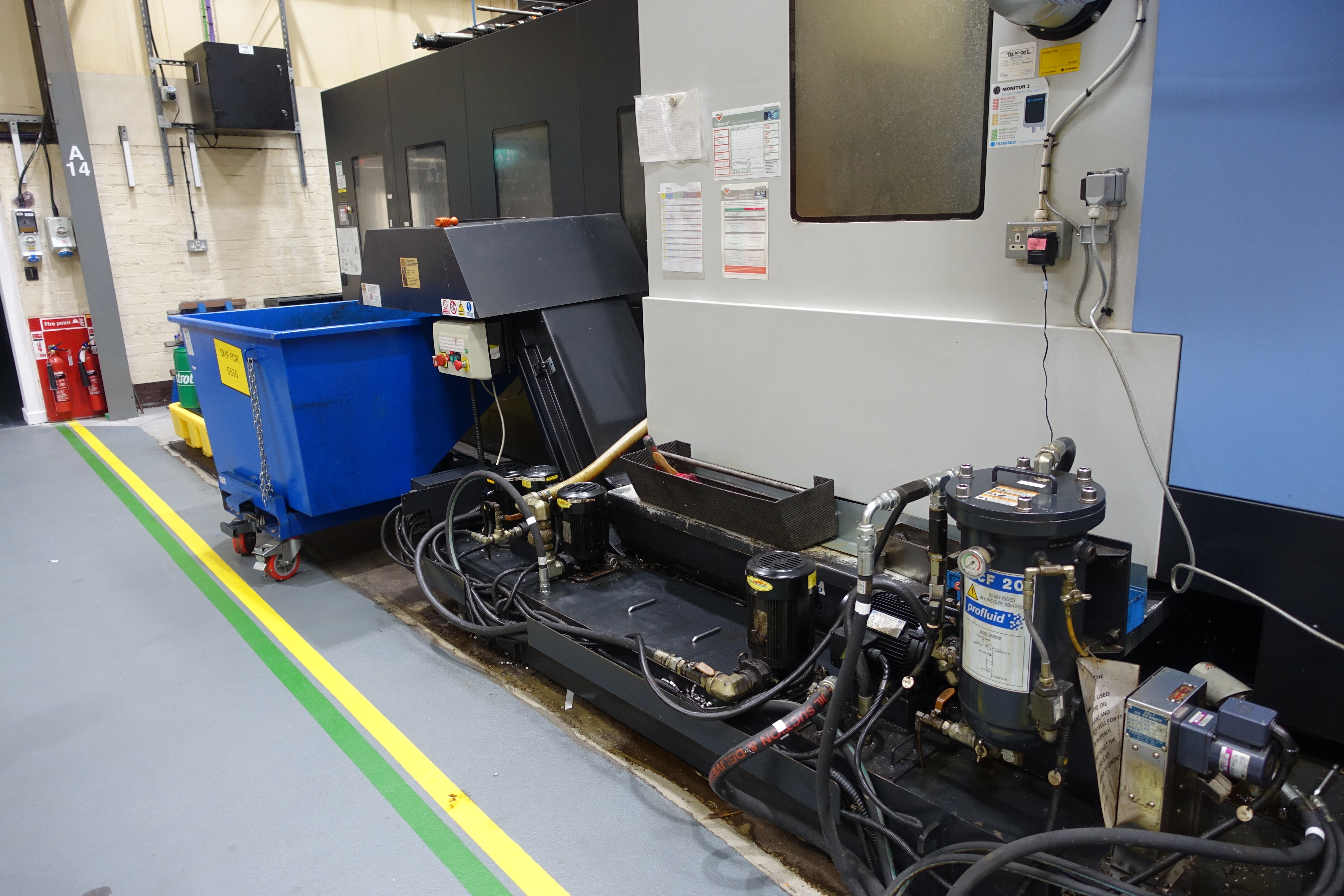 Doosan HM1000 Heavy Duty Twin Pallet Horizontal Machine Centre. (11/2009)