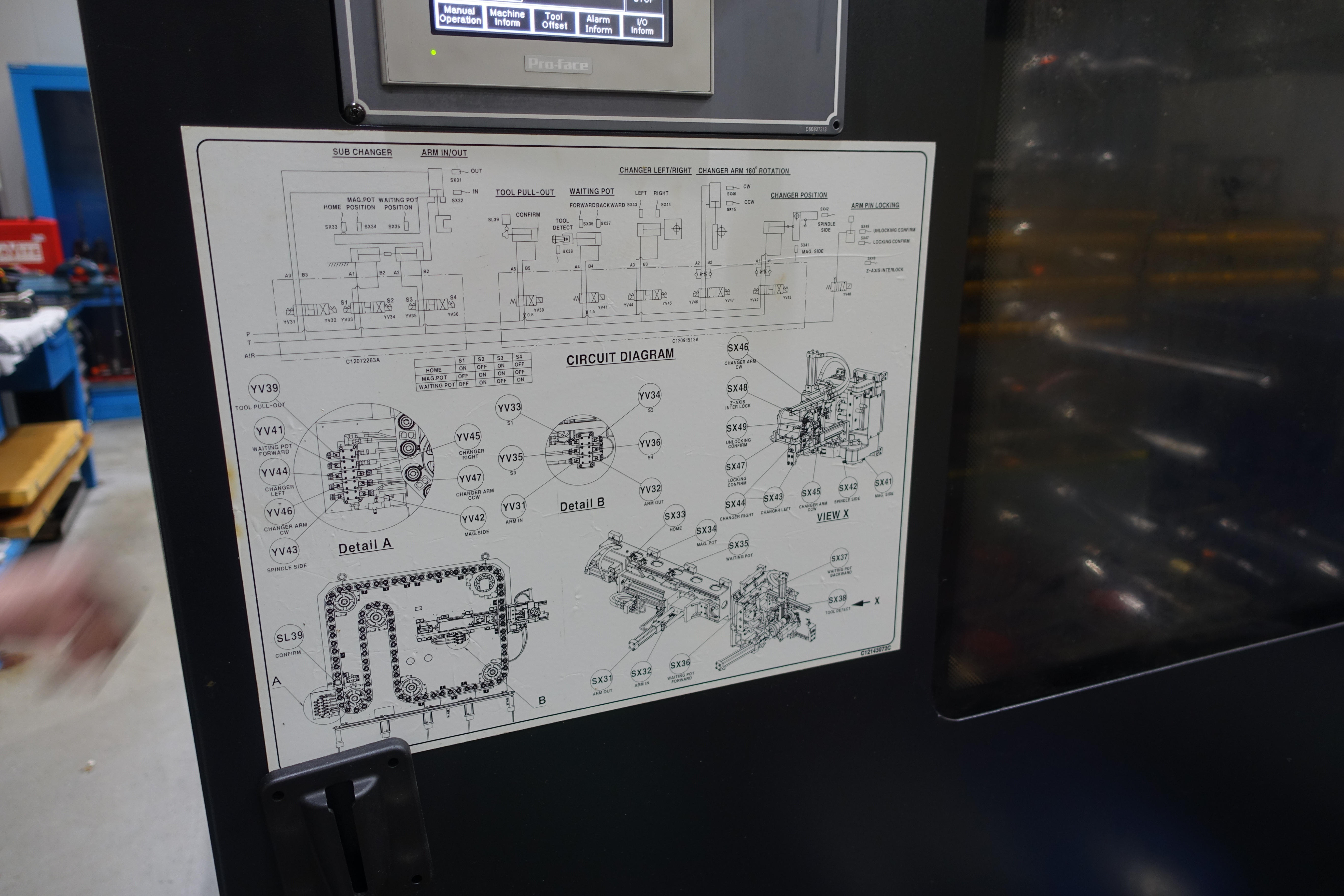 Doosan HM1000 Heavy Duty Twin Pallet Horizontal Machine Centre. (11/2009)