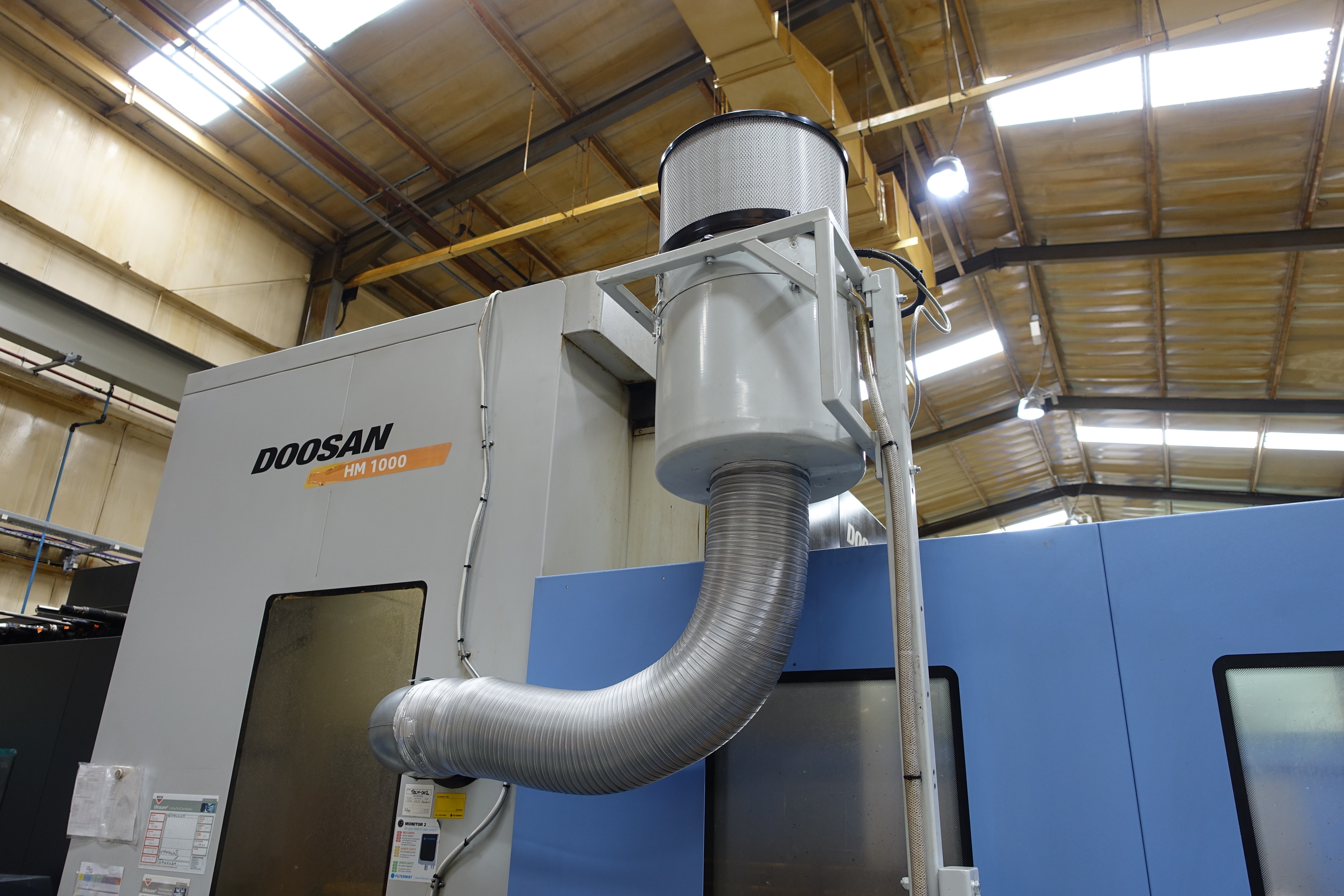 Doosan HM1000 Heavy Duty Twin Pallet Horizontal Machine Centre. (11/2009)