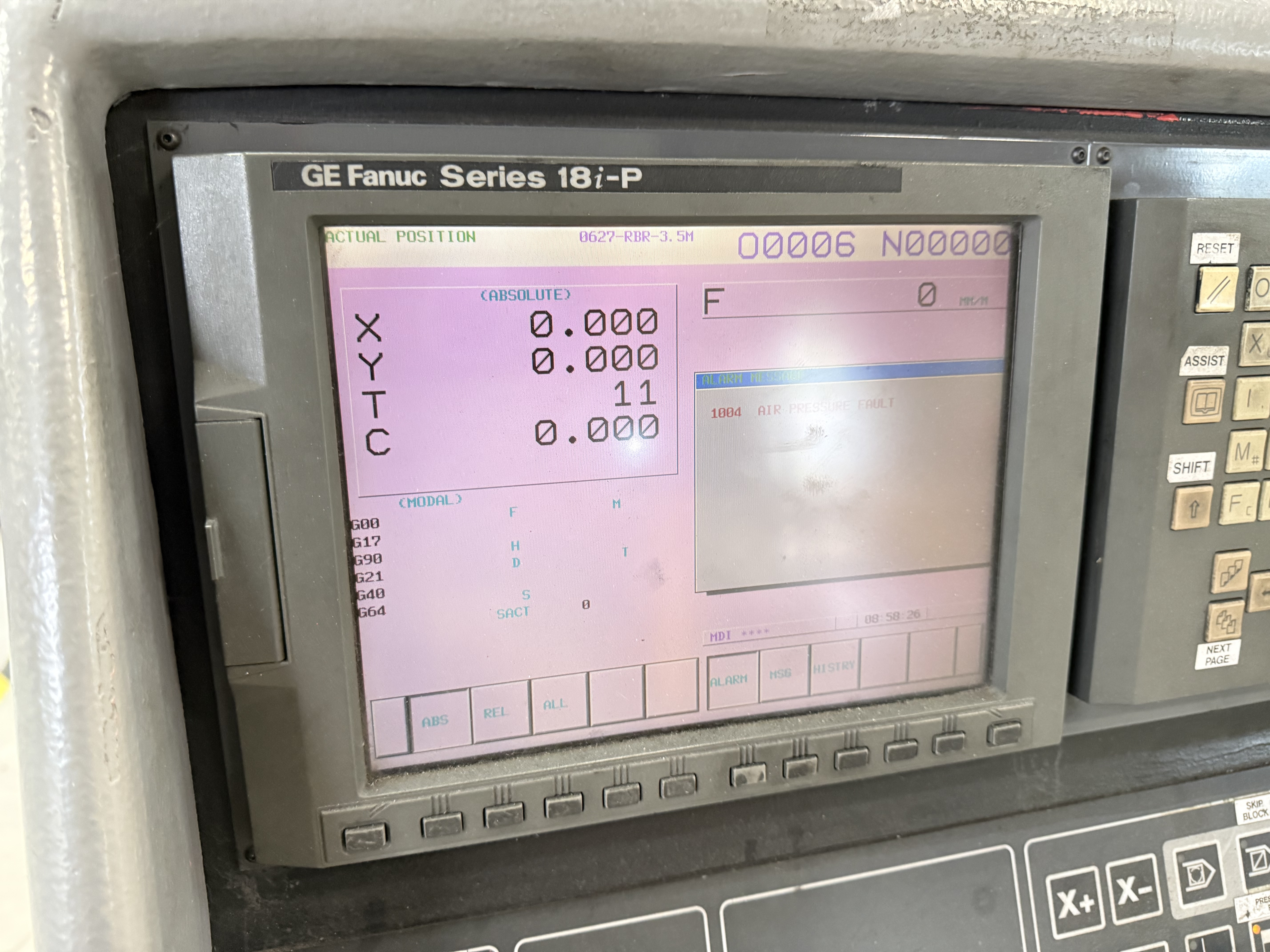 Amada Europe 245 CNC Turret Punch (1999)