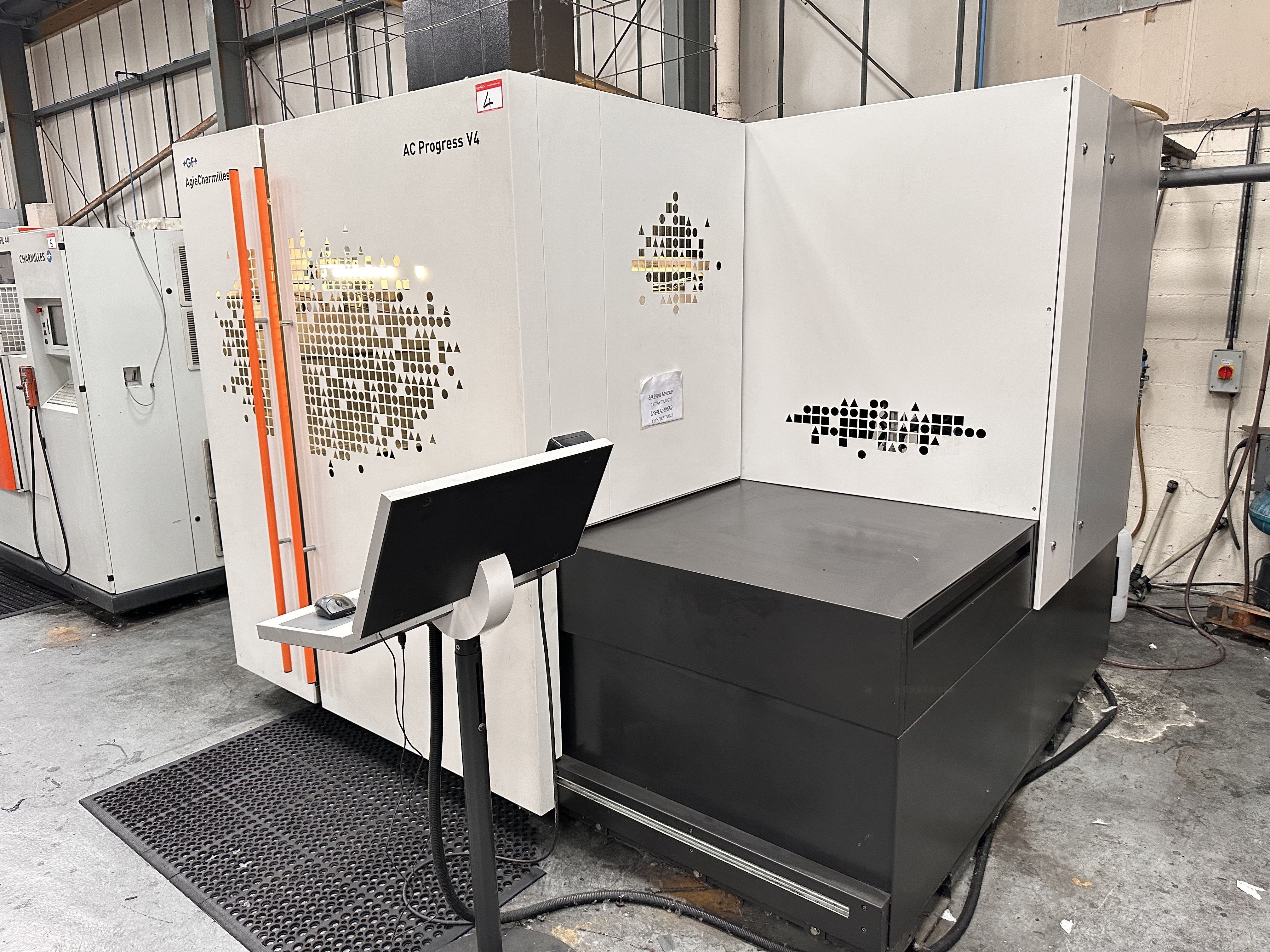 GF Agie Charmilles AC Progress V4 CNC Wire Cut EDM (2008)