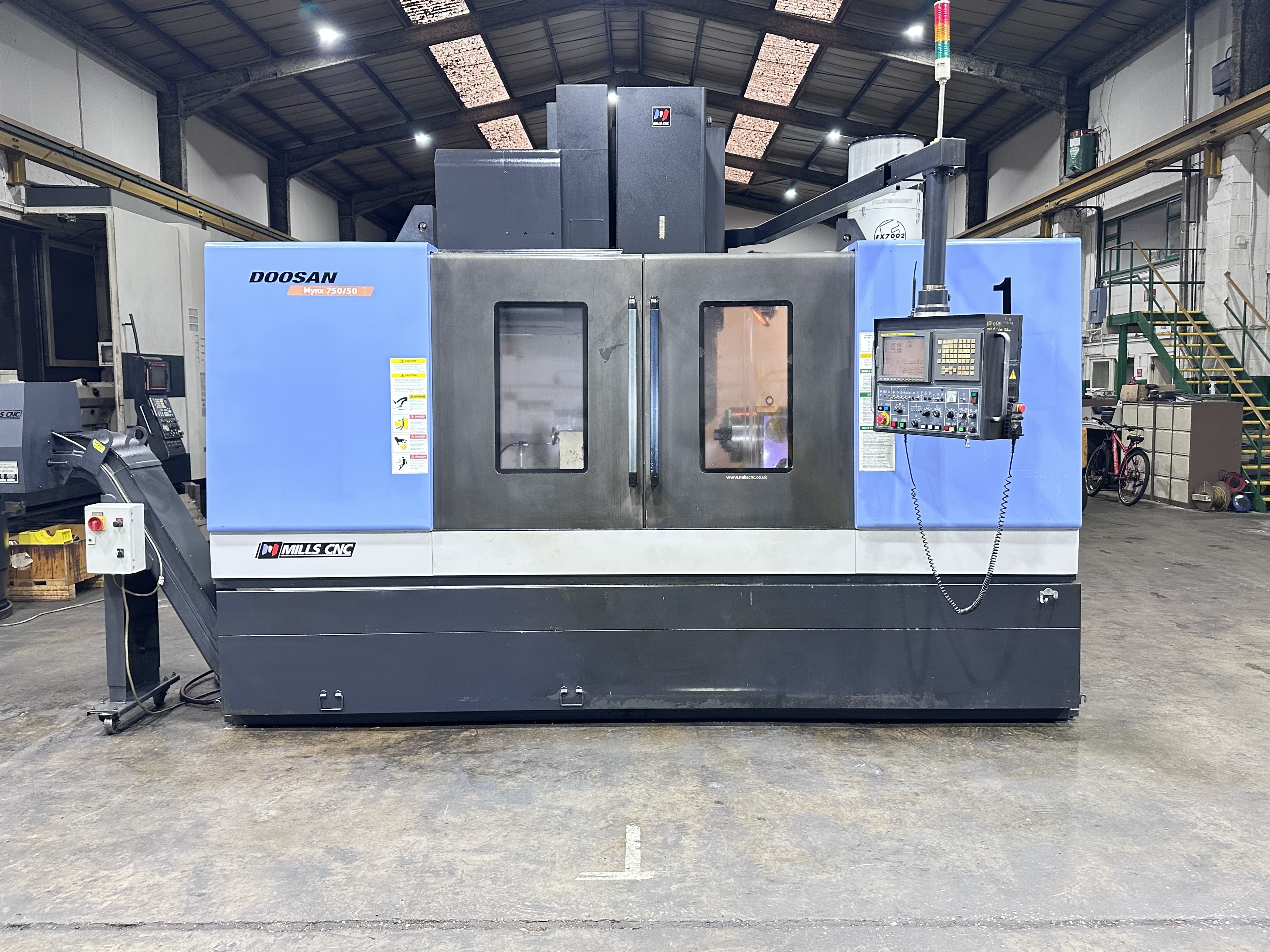 Doosan Mynx 750/50 4 Axis Vertical Machining Centre (2009)