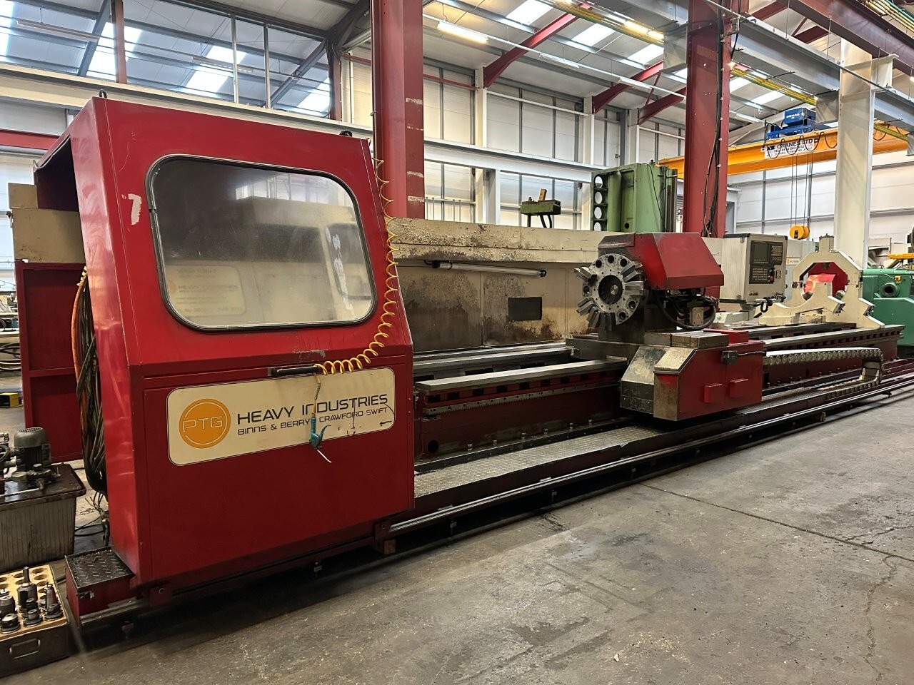 Binns & Berry Versa Turn 7 x 7000mm CNC Lathe (2011)